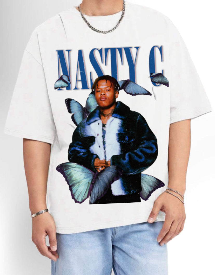 NASTY C BUTTERFLY OVERSIZED TEE