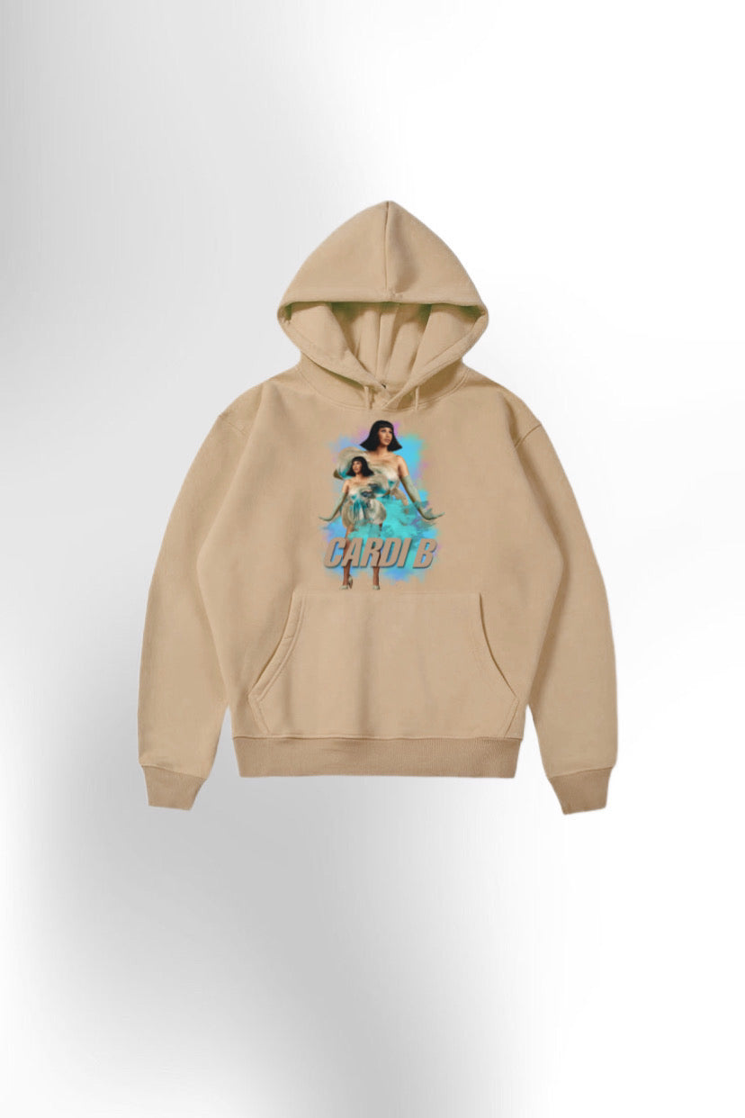 Graphic Hoodie Cardi B