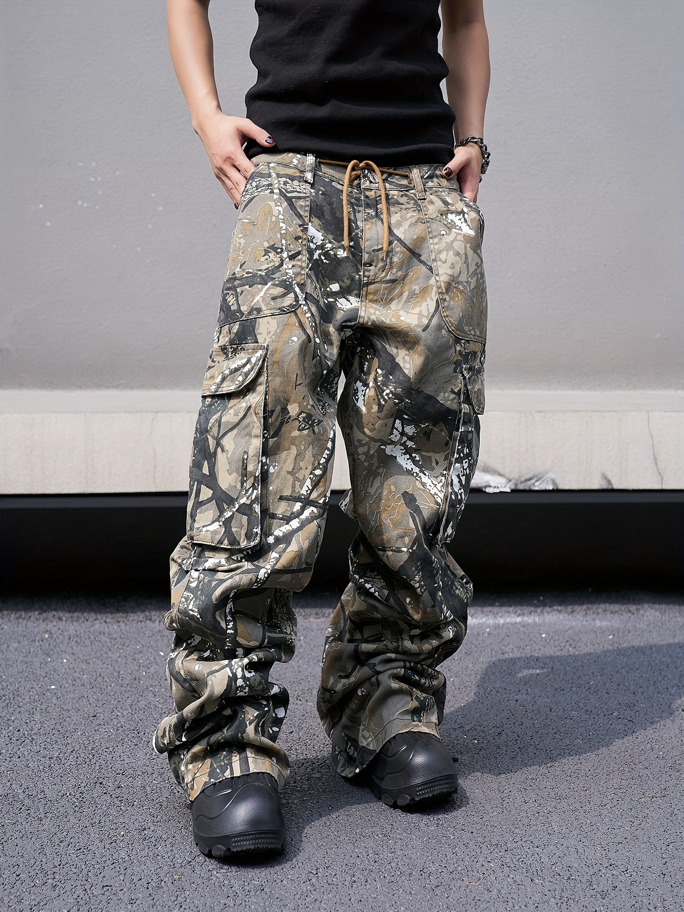 Camo Print Pants