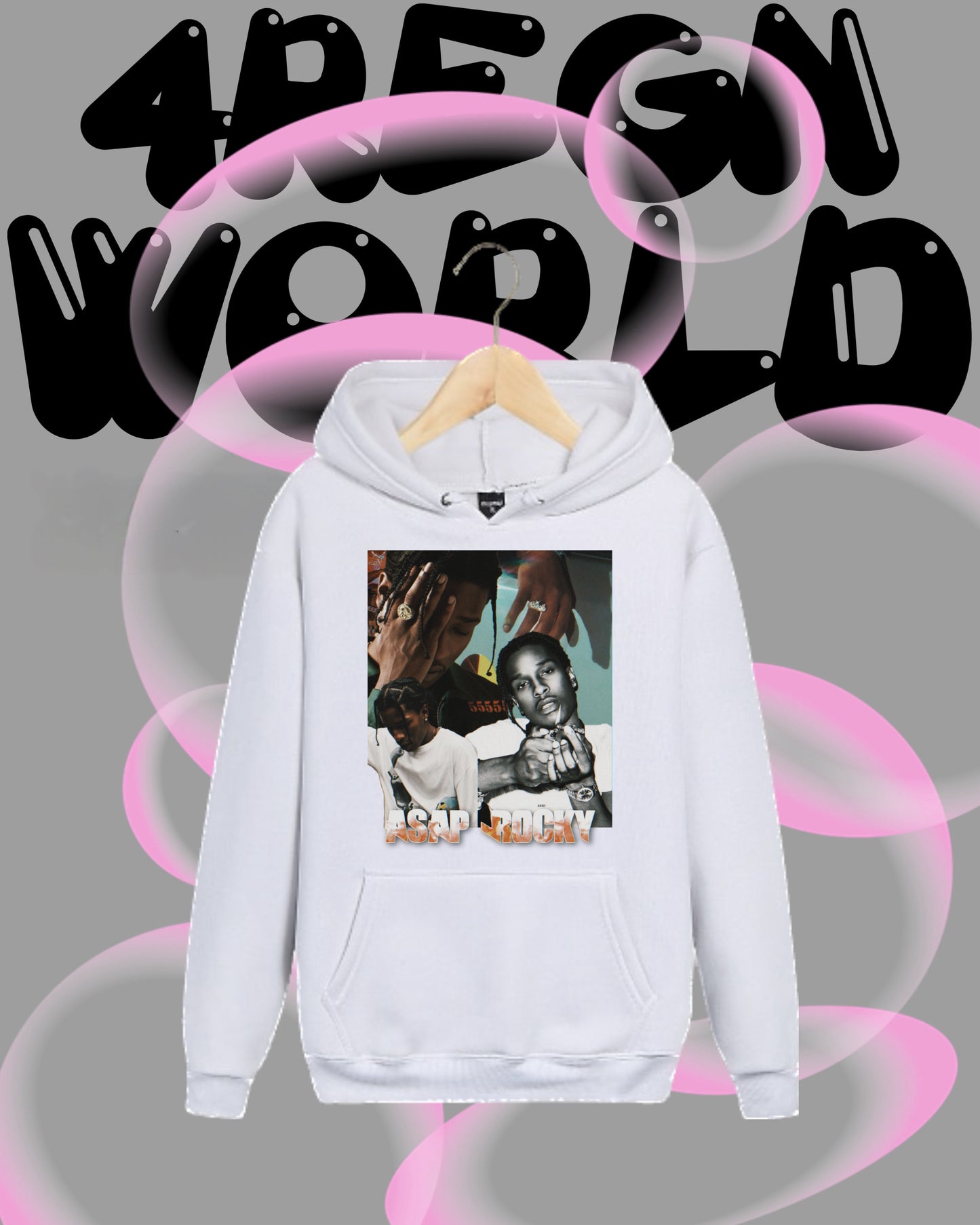 Graphic Hoodie Asap Rocky