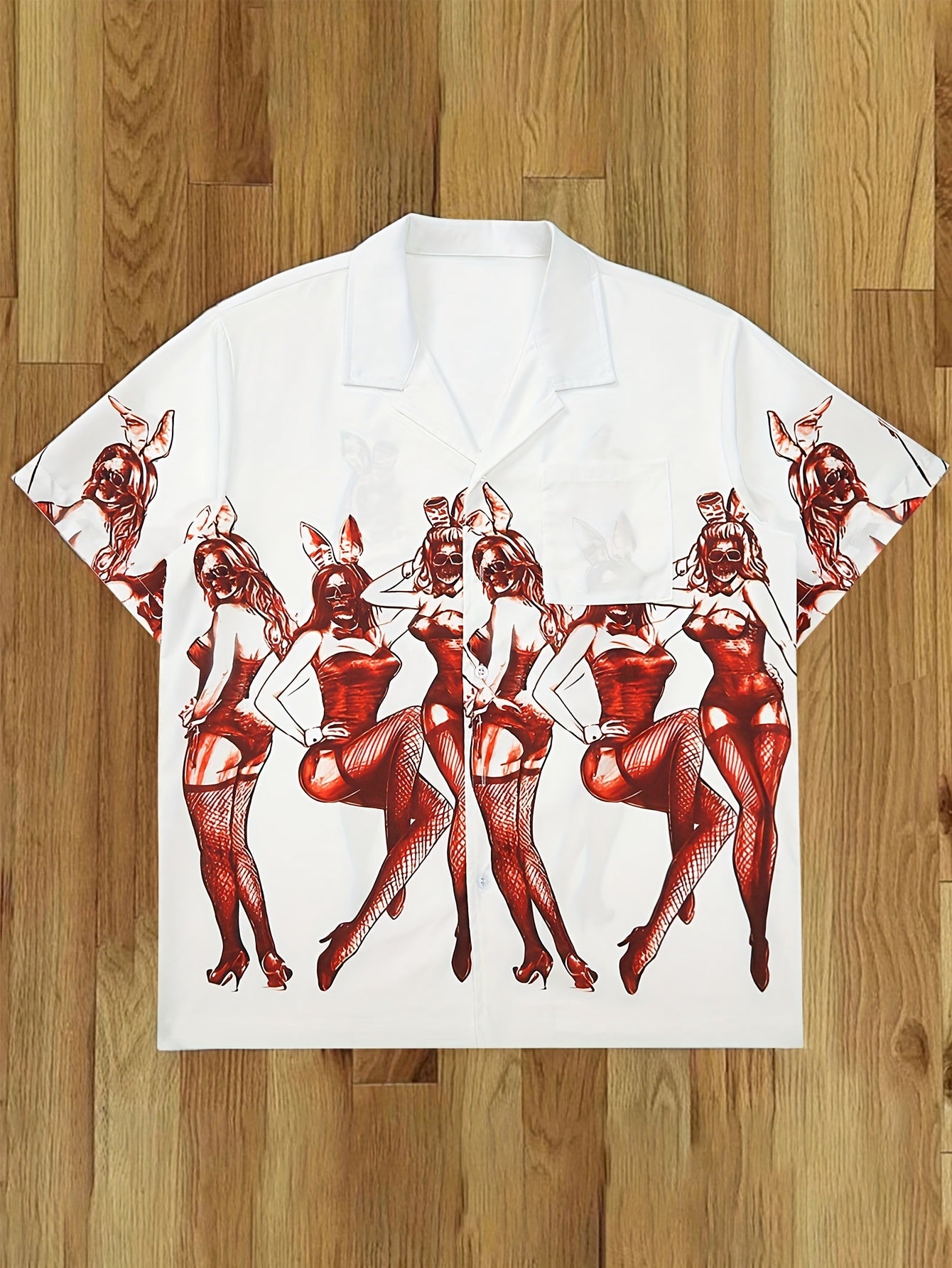 Men's White Summer Short Sleeve T-Shirt