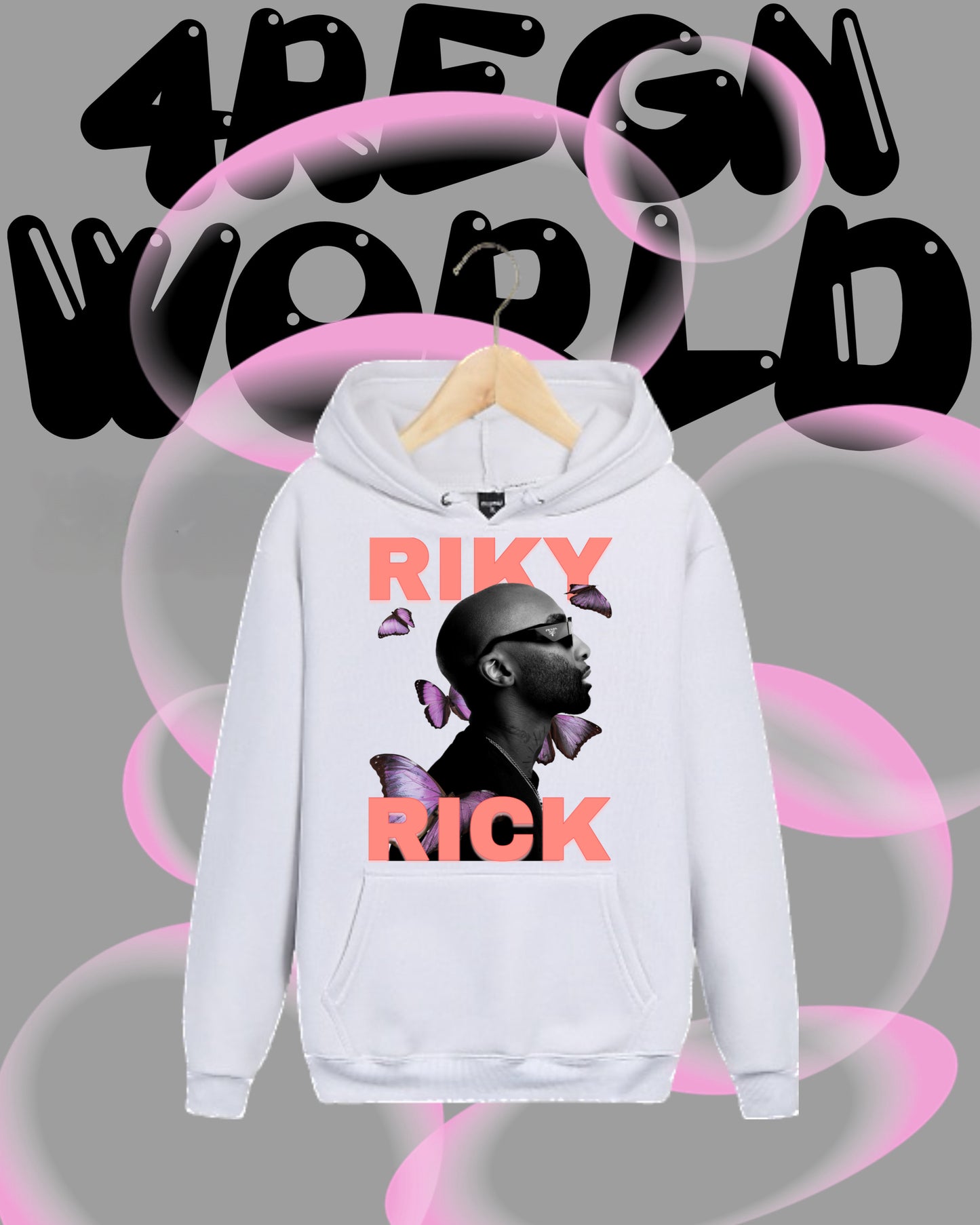 Graphic Hoodie Riky Rick