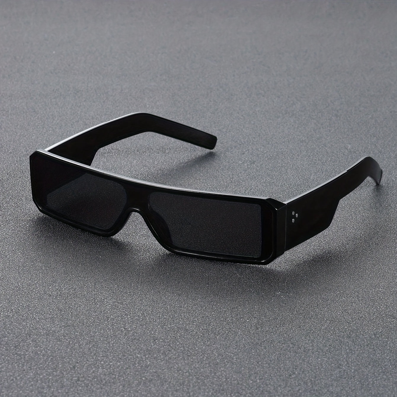 Unisex Stylish Classic Small Square Frame Decorative Glasses