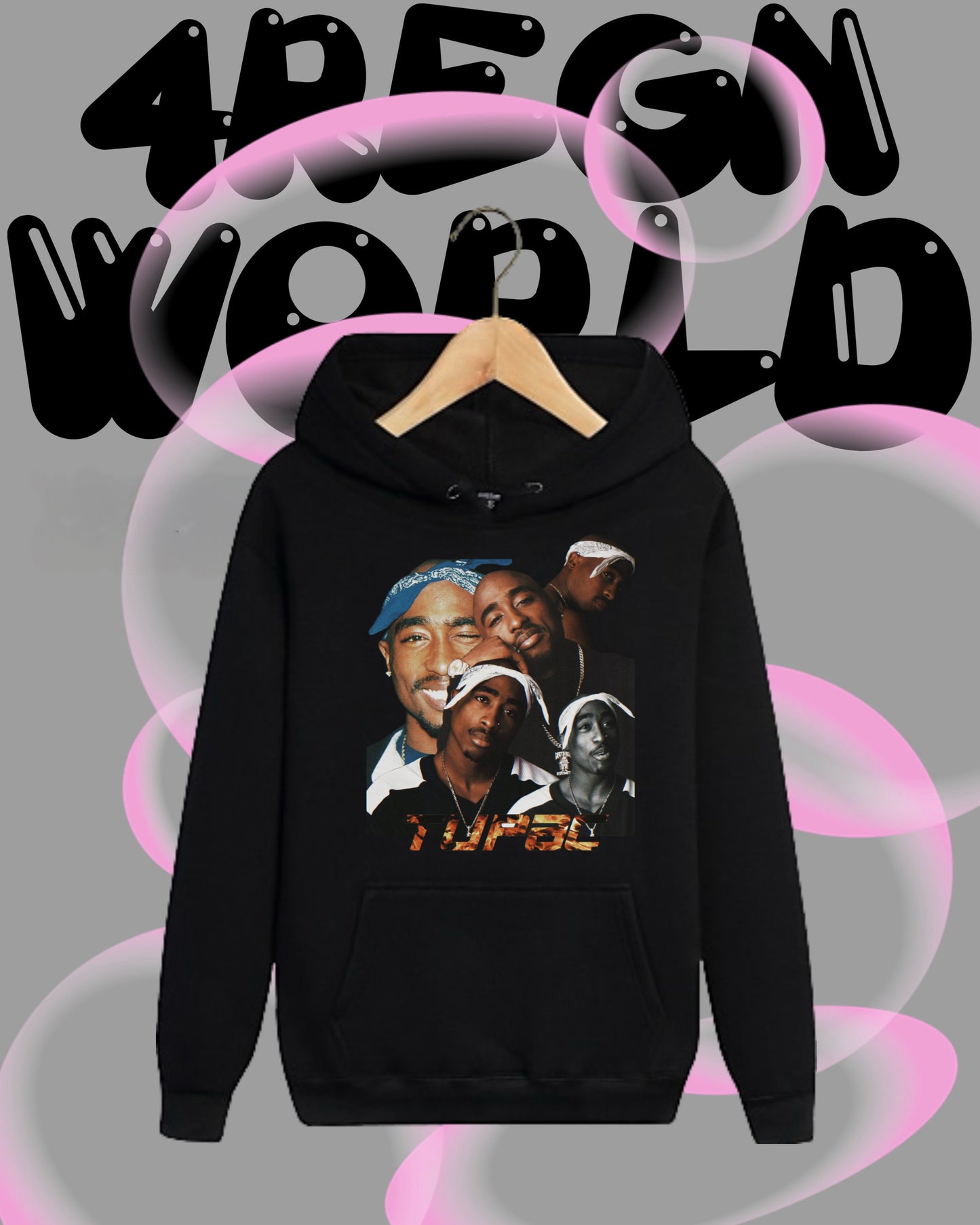Graphic Hoodie 2Pac