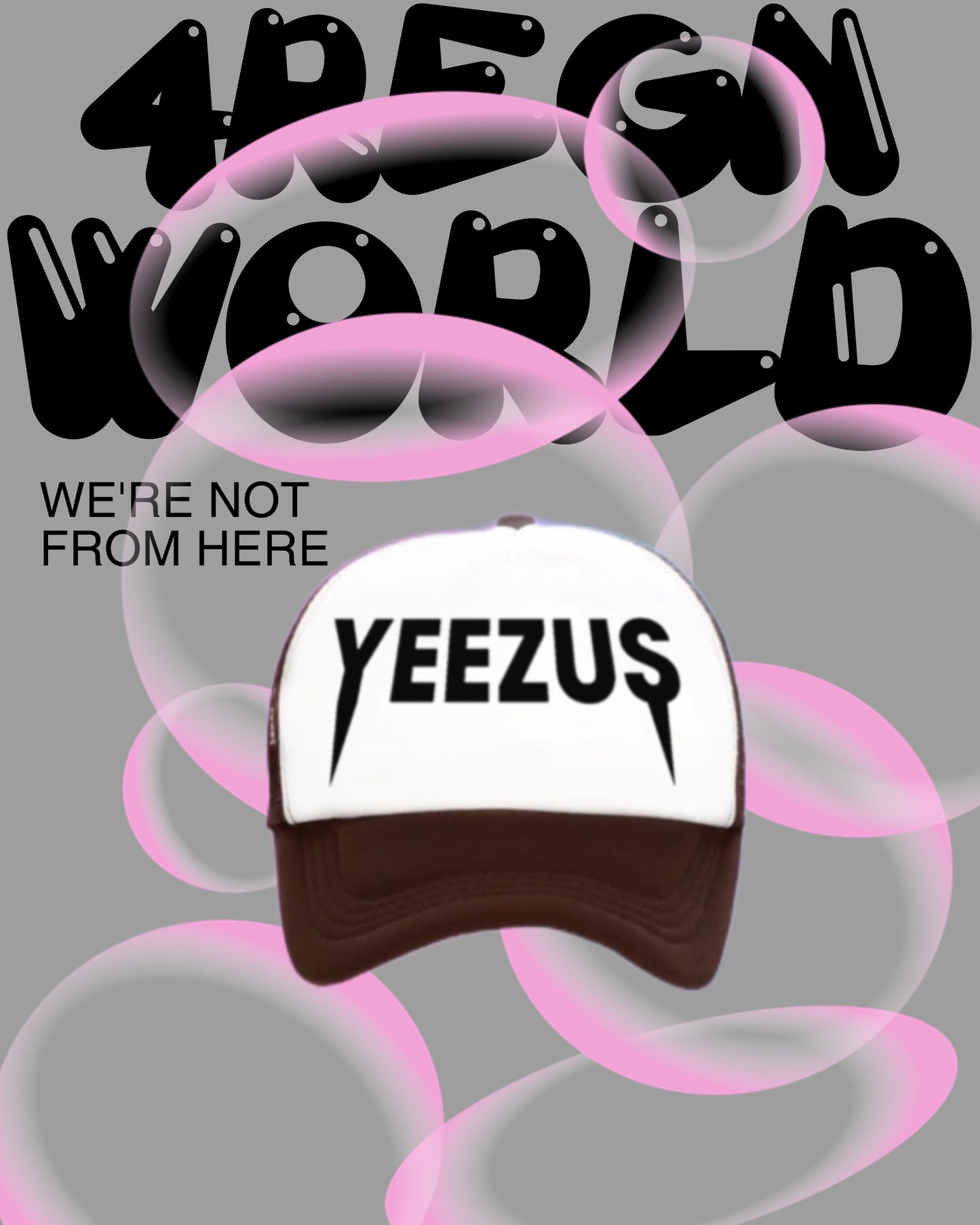 KANYE WEST YEEZUS Trucker Cap