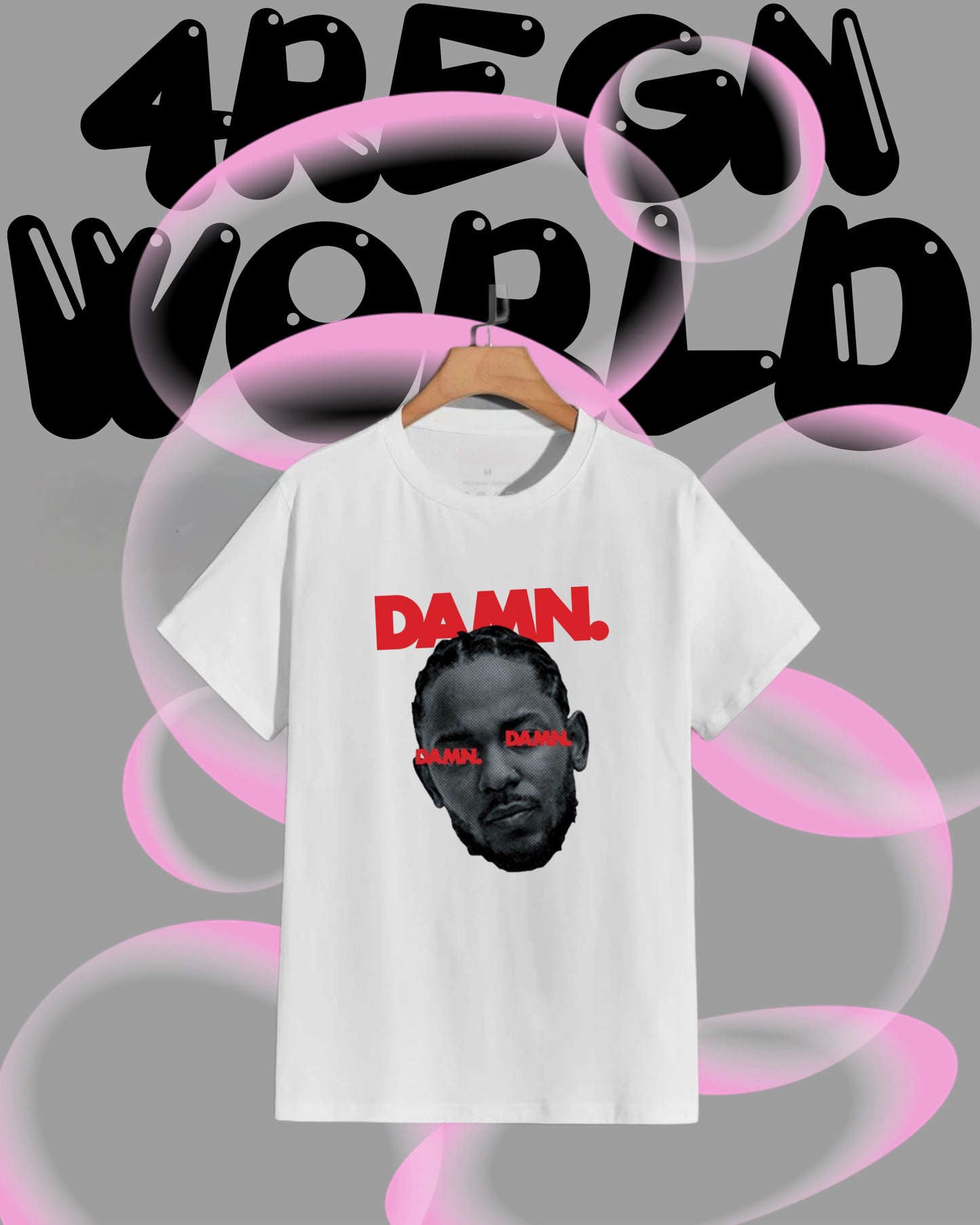 Graphic Tee Kendrick Lamar DAMN