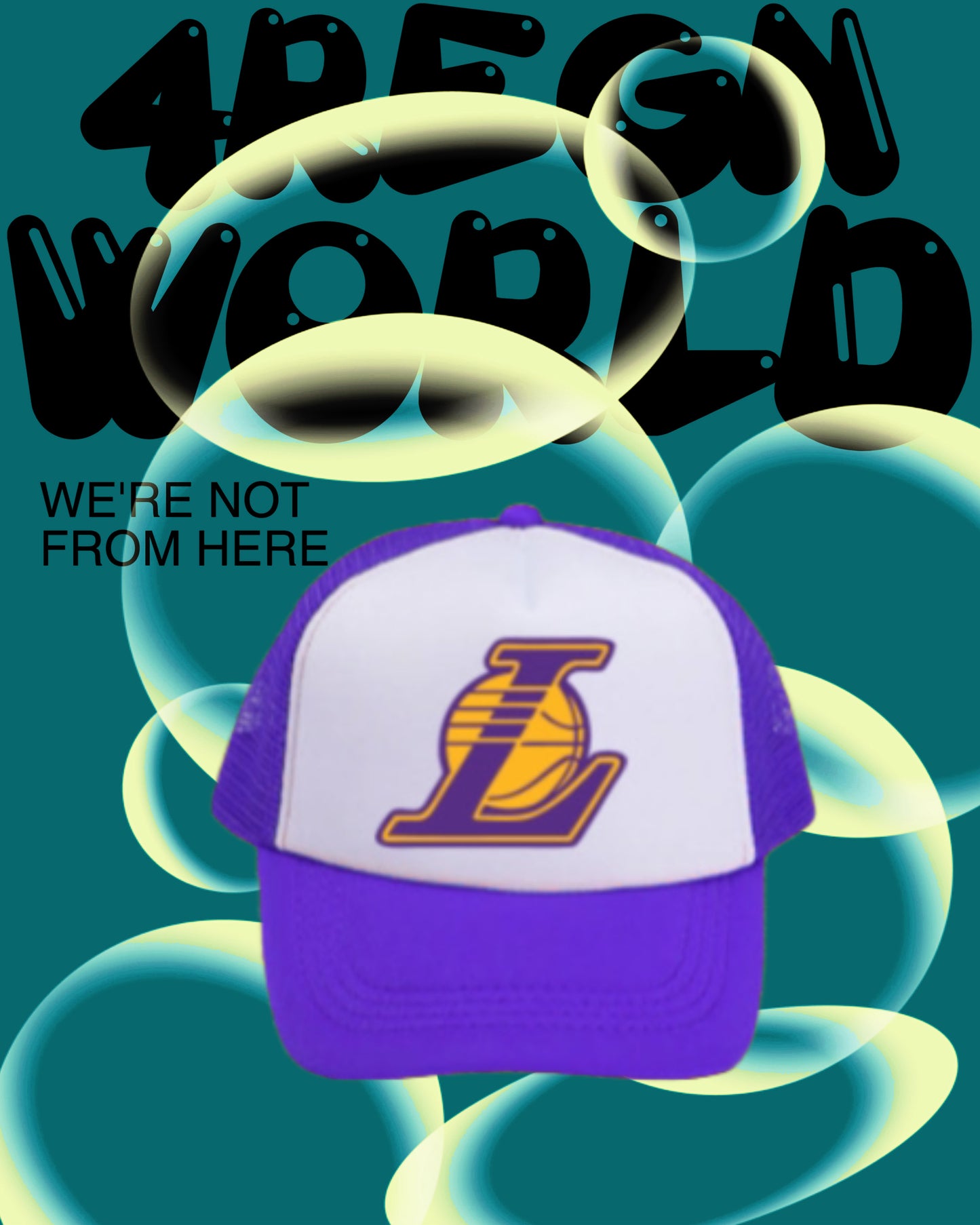 Lakers Trucker Caps