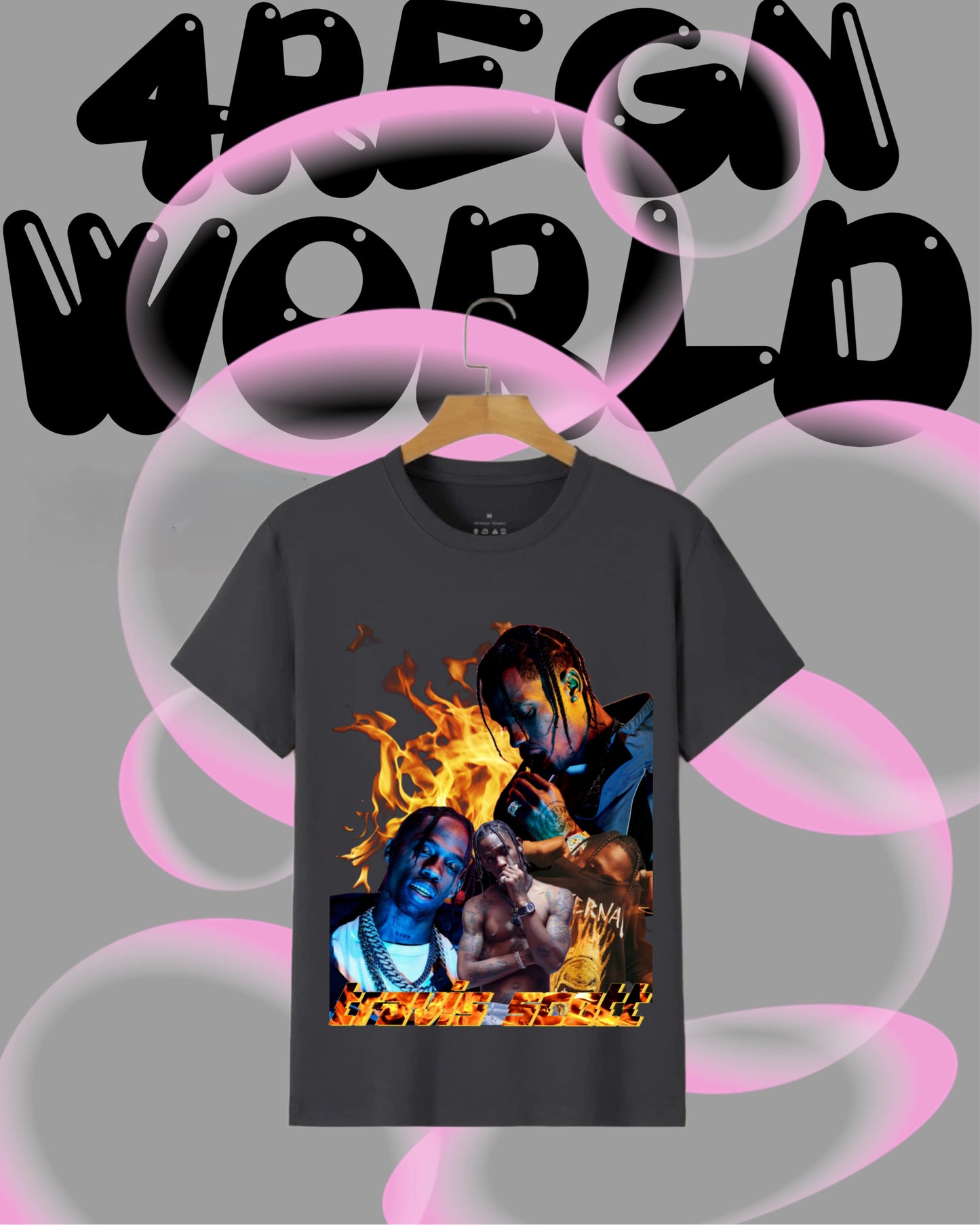 Graphic Tee New Edition Travis Scott
