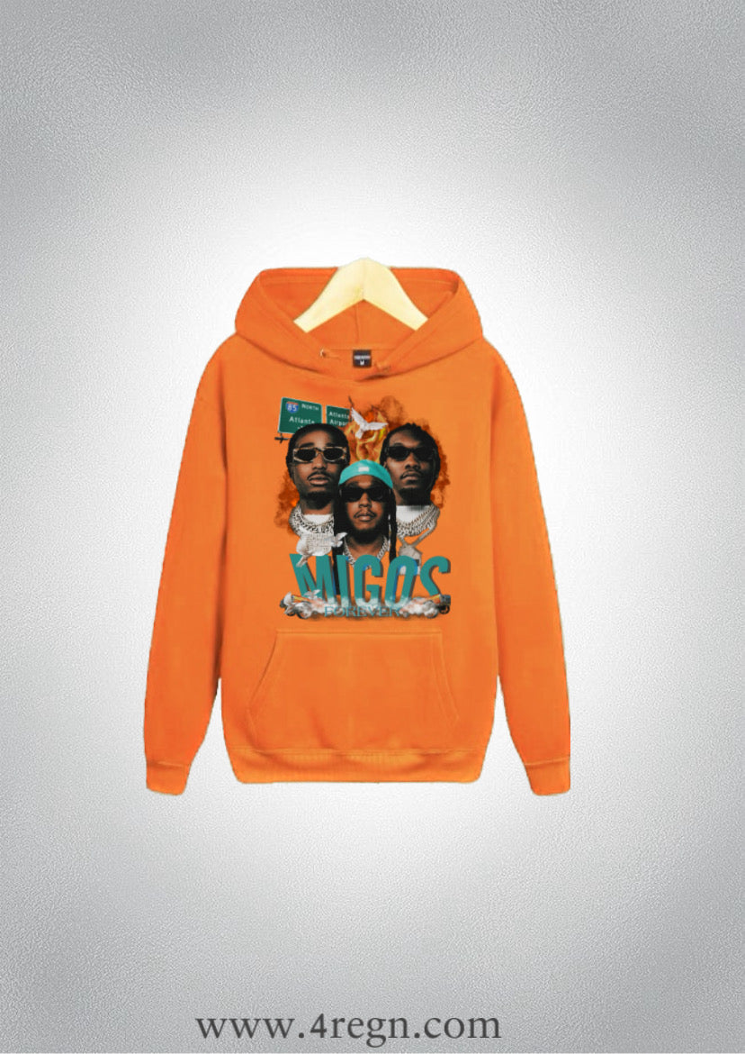 Graphic Hoodie Migos