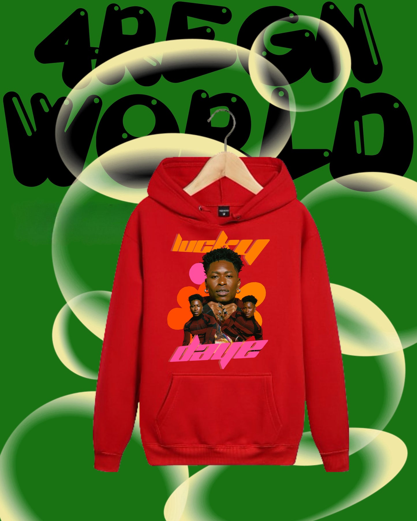 Graphic Hoodie Lucky Daye