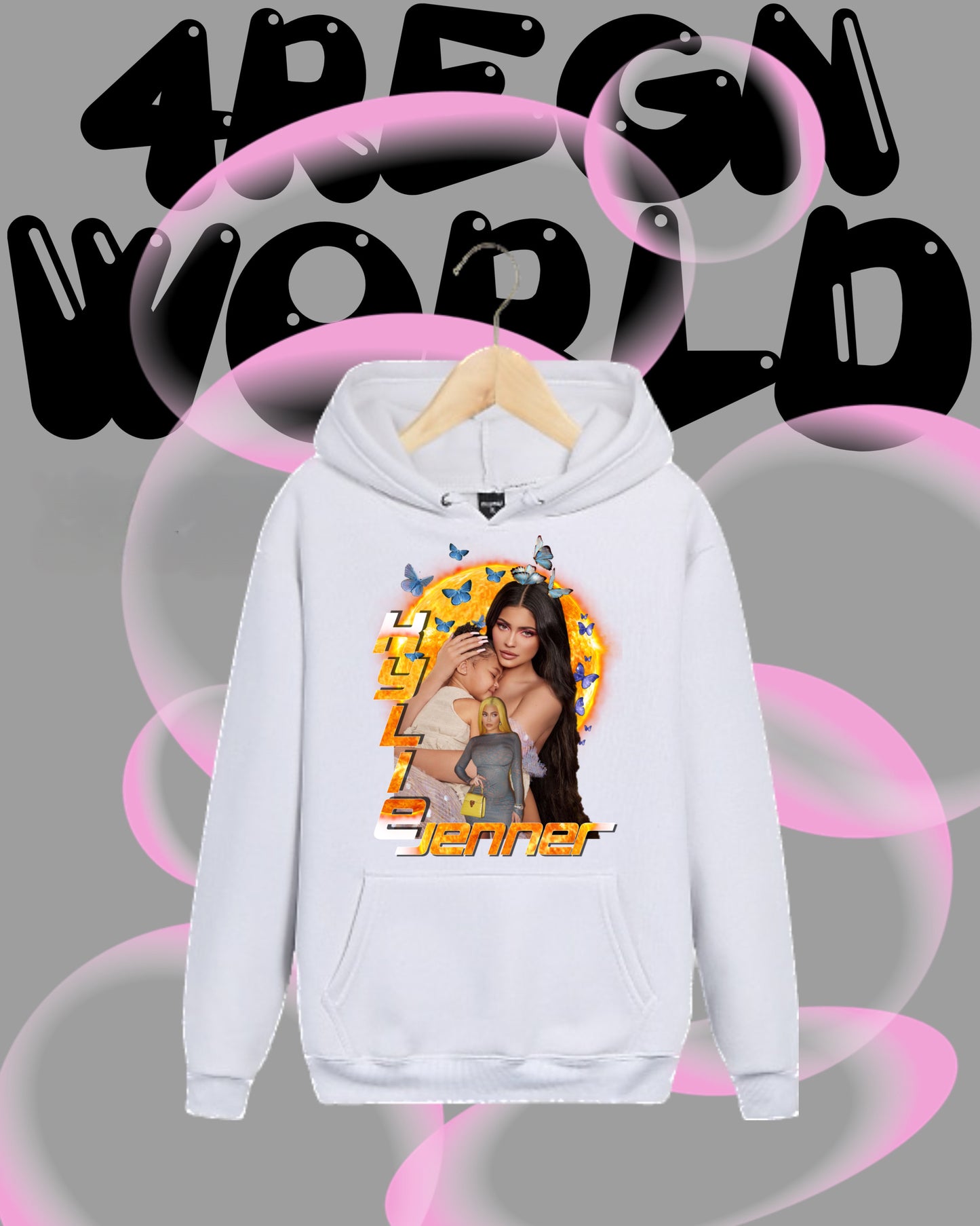 Graphic Hoodie Kylie Jenner & Stormi