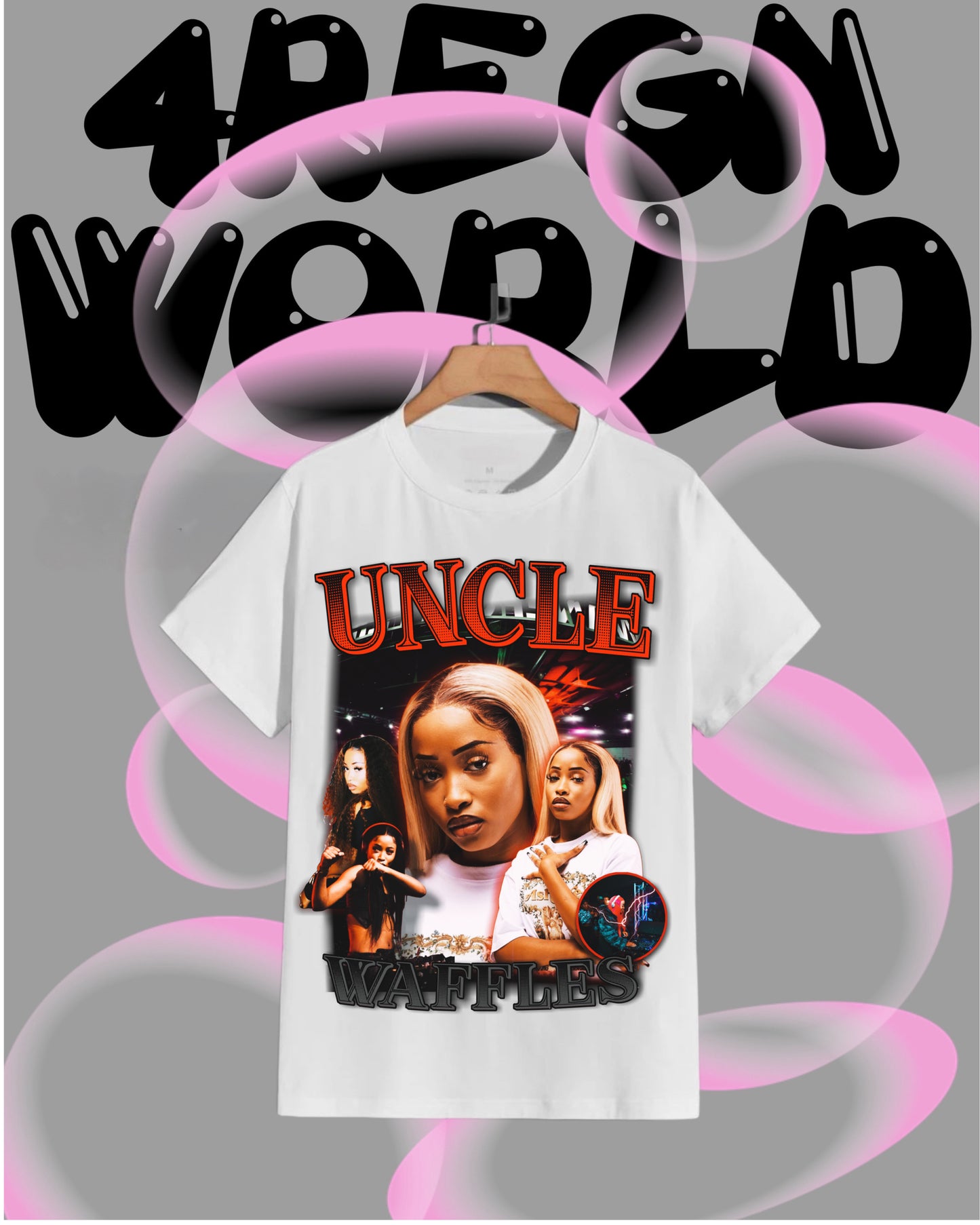 Graphic Tee New Edition Uncle Waffles