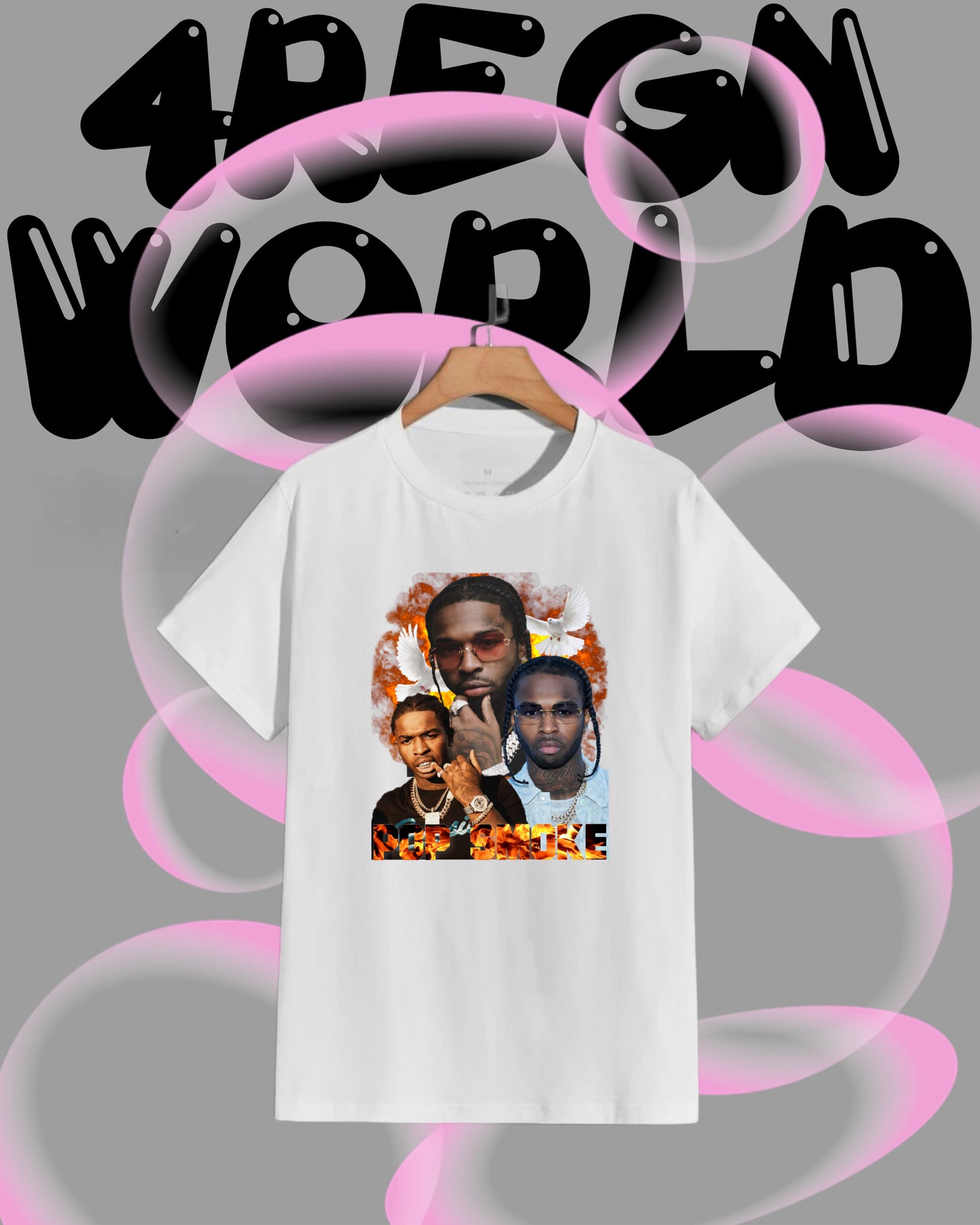 Graphic Tee Pop Smoke
