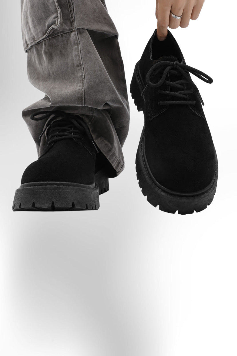 Men’s Retro Workwear Derby Shoes