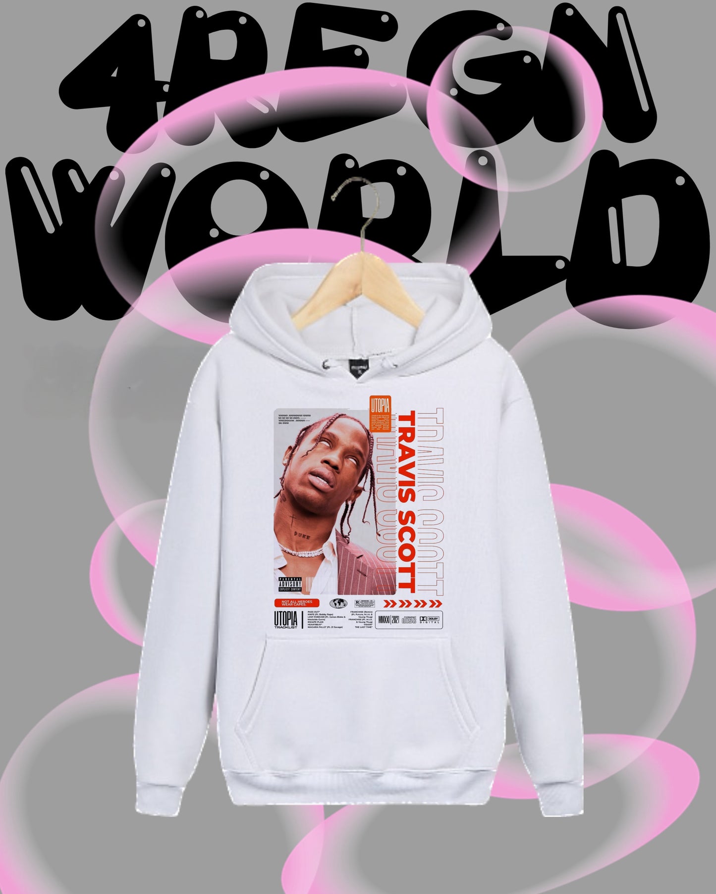 Graphic Hoodie Travis Scott