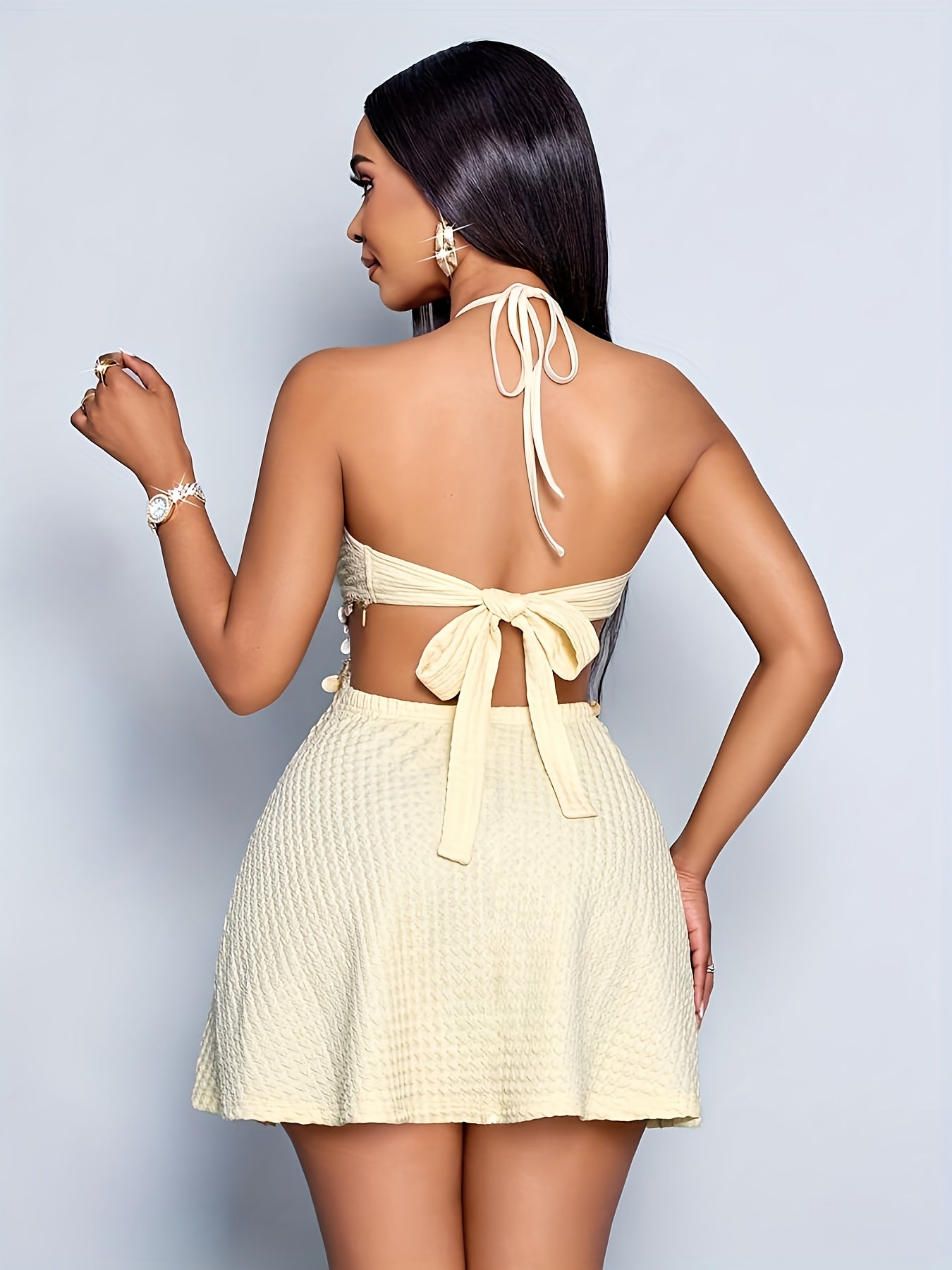 Women's Boho-Chic Off-Shoulder Hawaiian Dress
