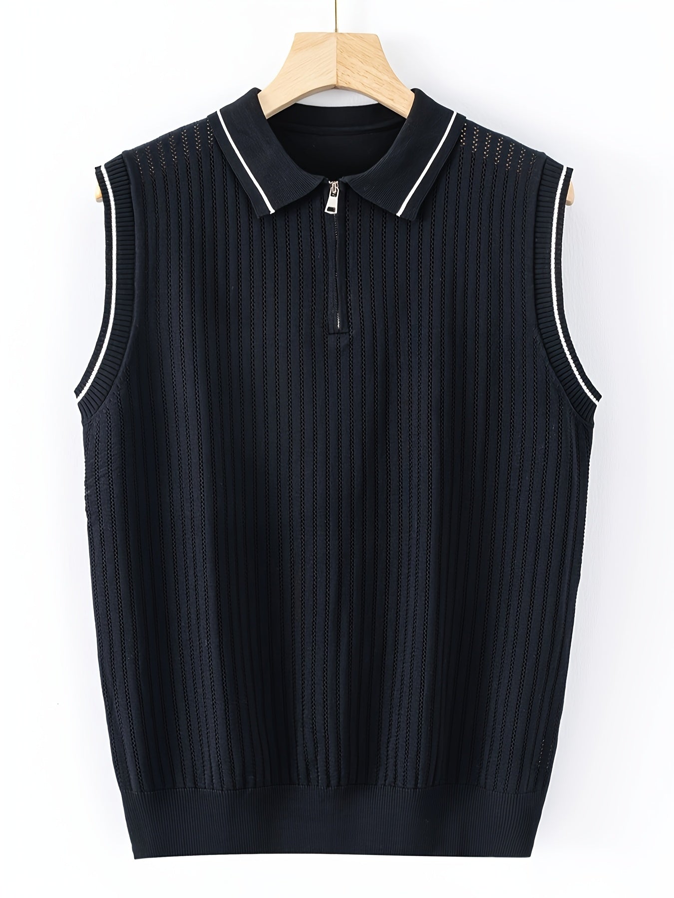 Men'S Sleeveless Knit Vest