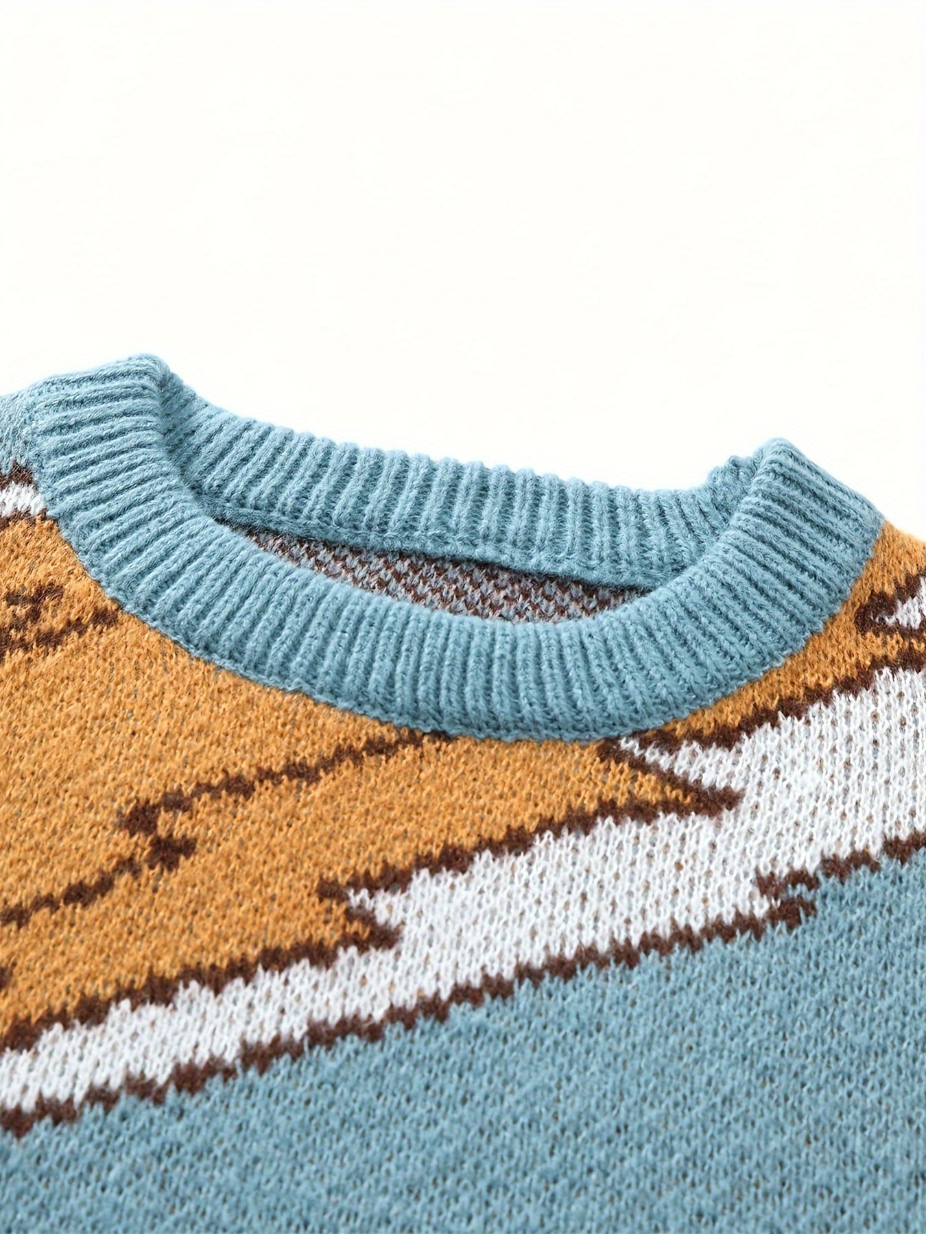 Men'S Knit Pullover Sweater
