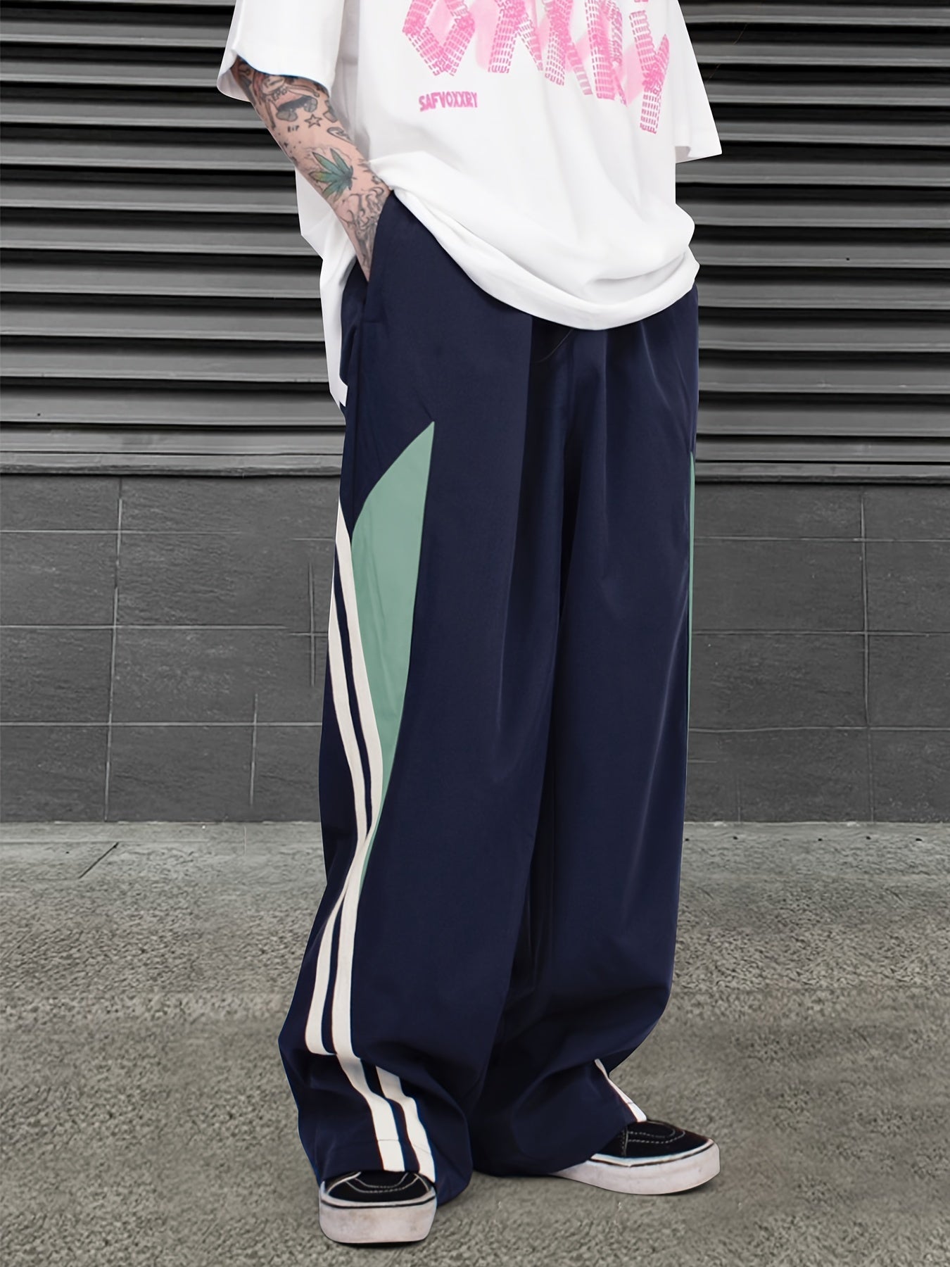 Casual Loose Fit Sports Pants