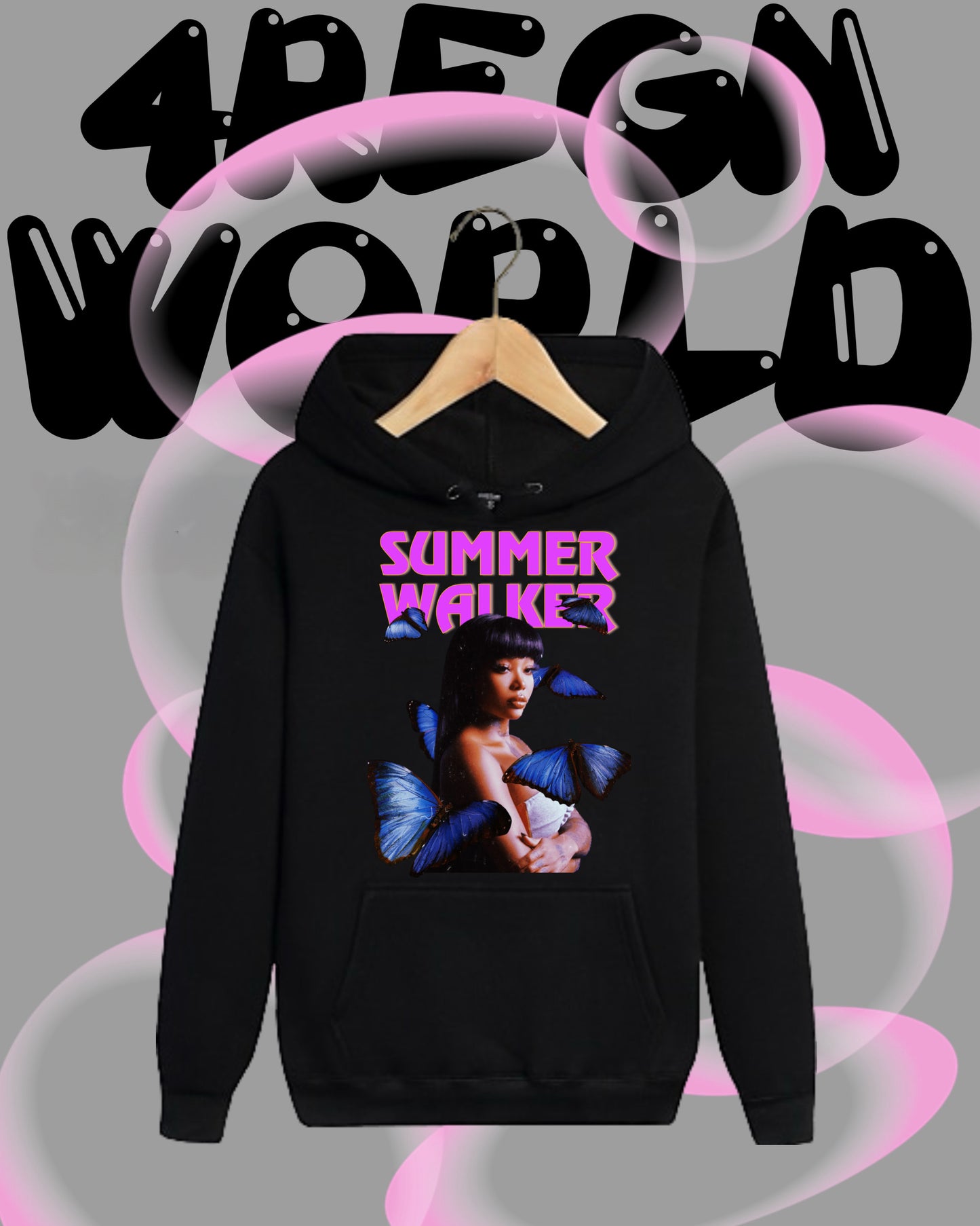 Graphic Hoodie Summer Walker