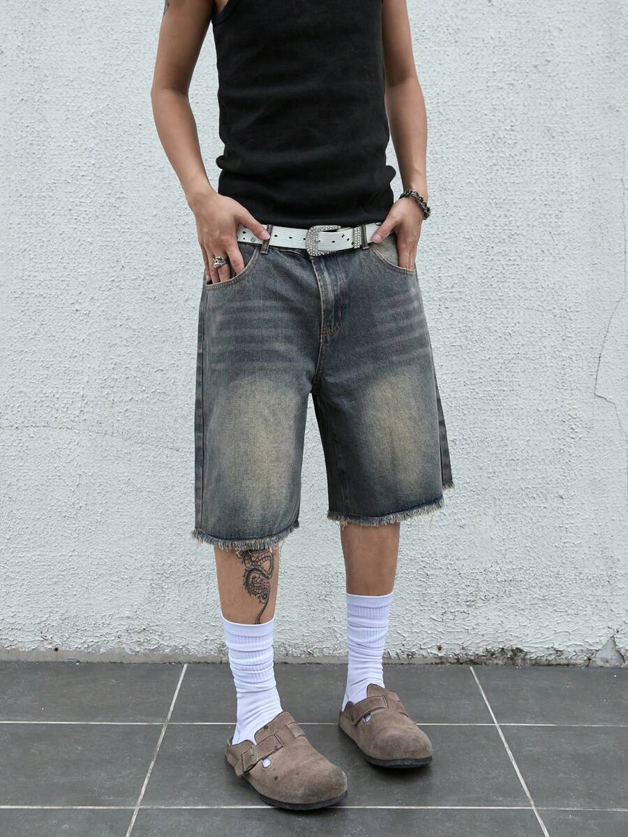 Men's Casual Denim Shorts Jorts