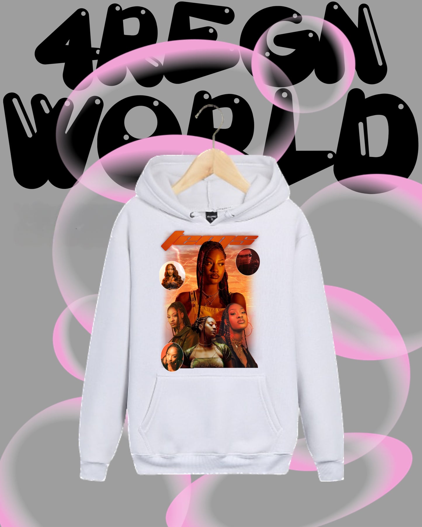 Graphic Hoodie Tems