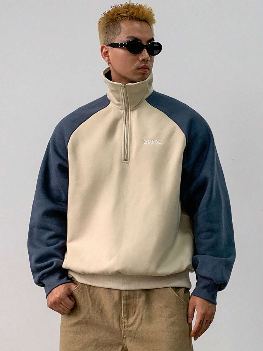 Casual Half Zip Sweater