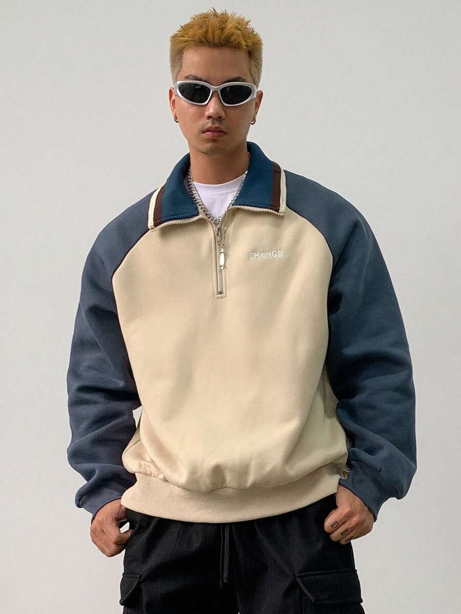 Casual Half Zip Sweater