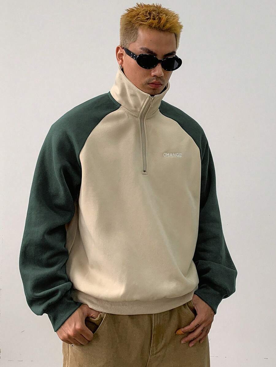 Casual Half Zip Sweater
