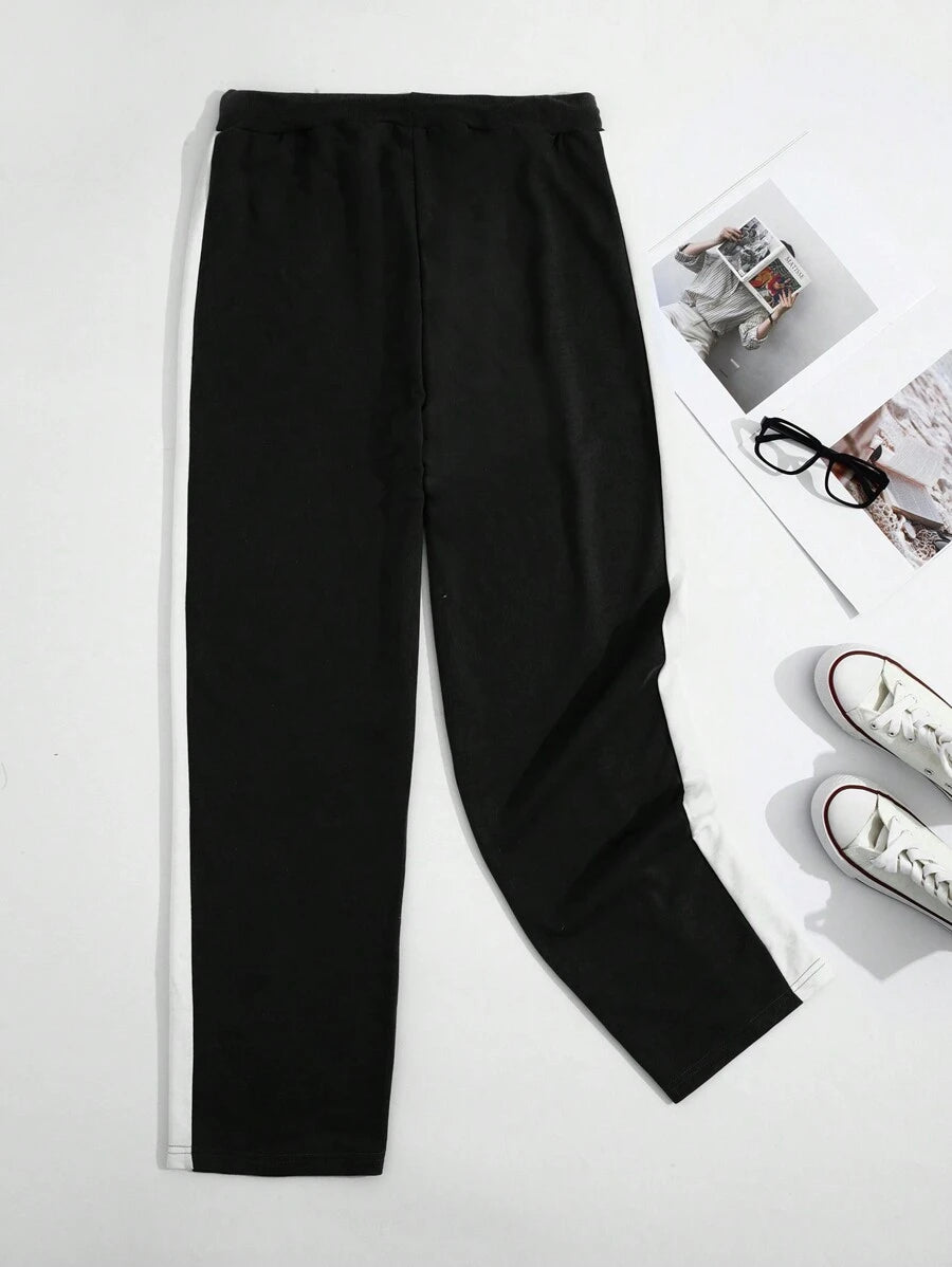 Men’s Contrast Side Seam Sweatpants
