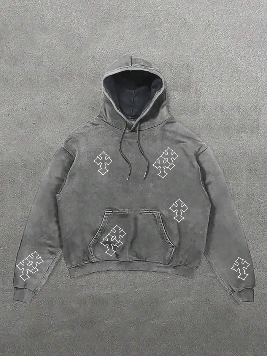 Vintage Cross Hoodie
