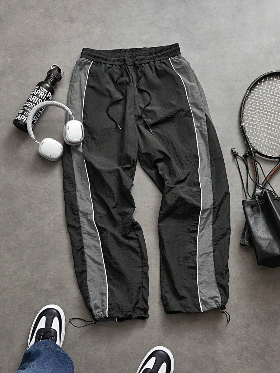 Men's Black Sports Pants