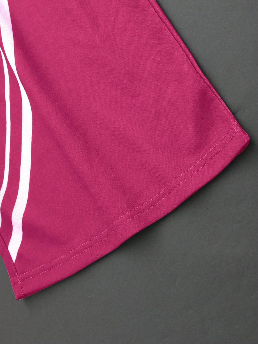 Men’s Short Sleeve T-Shirt And Pants 2pcs Set