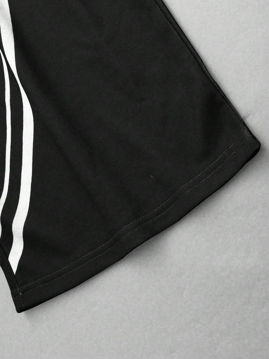 Men’s Short Sleeve T-Shirt And Pants 2pcs Set