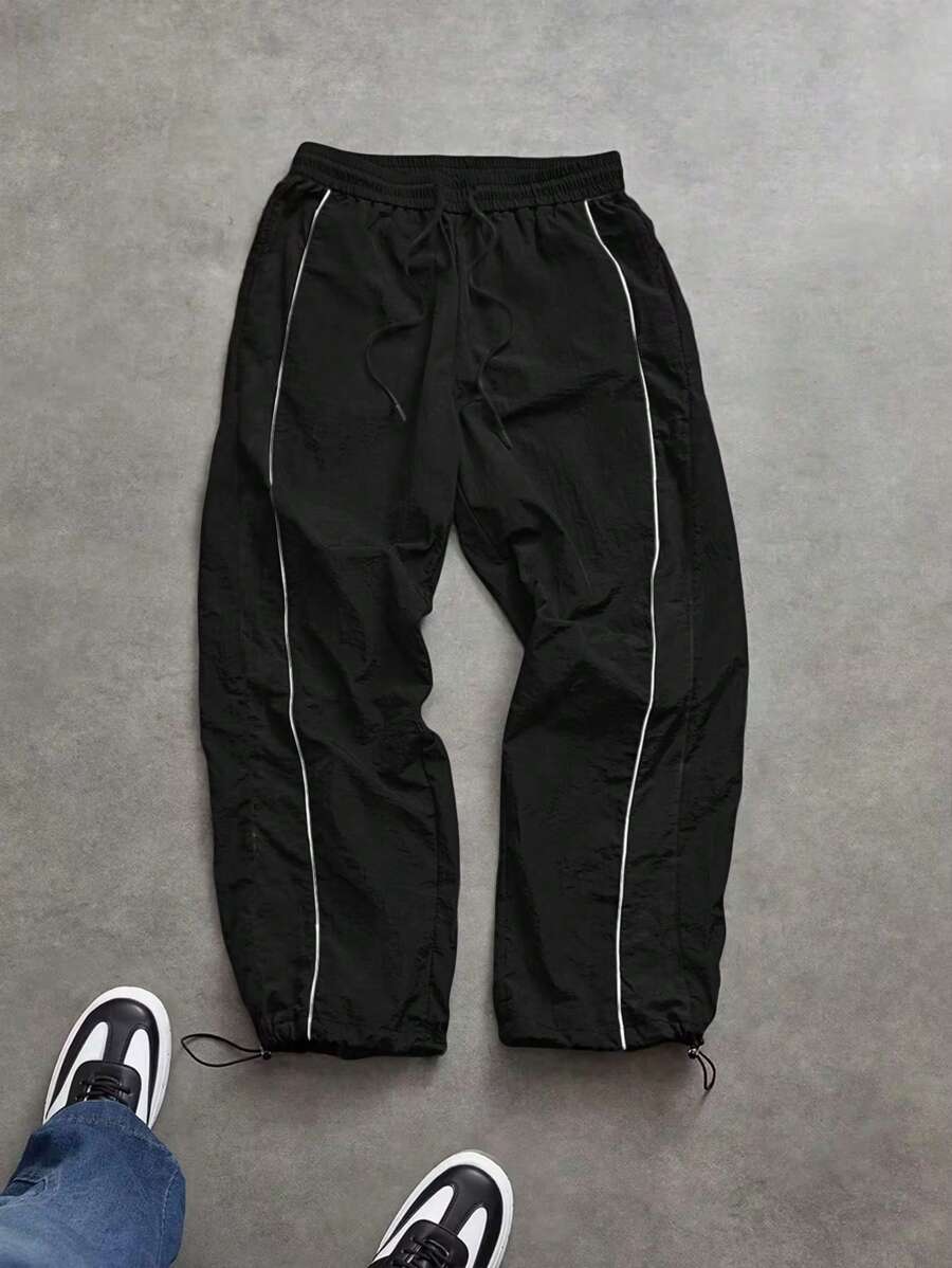 Men's Black Sports Pants