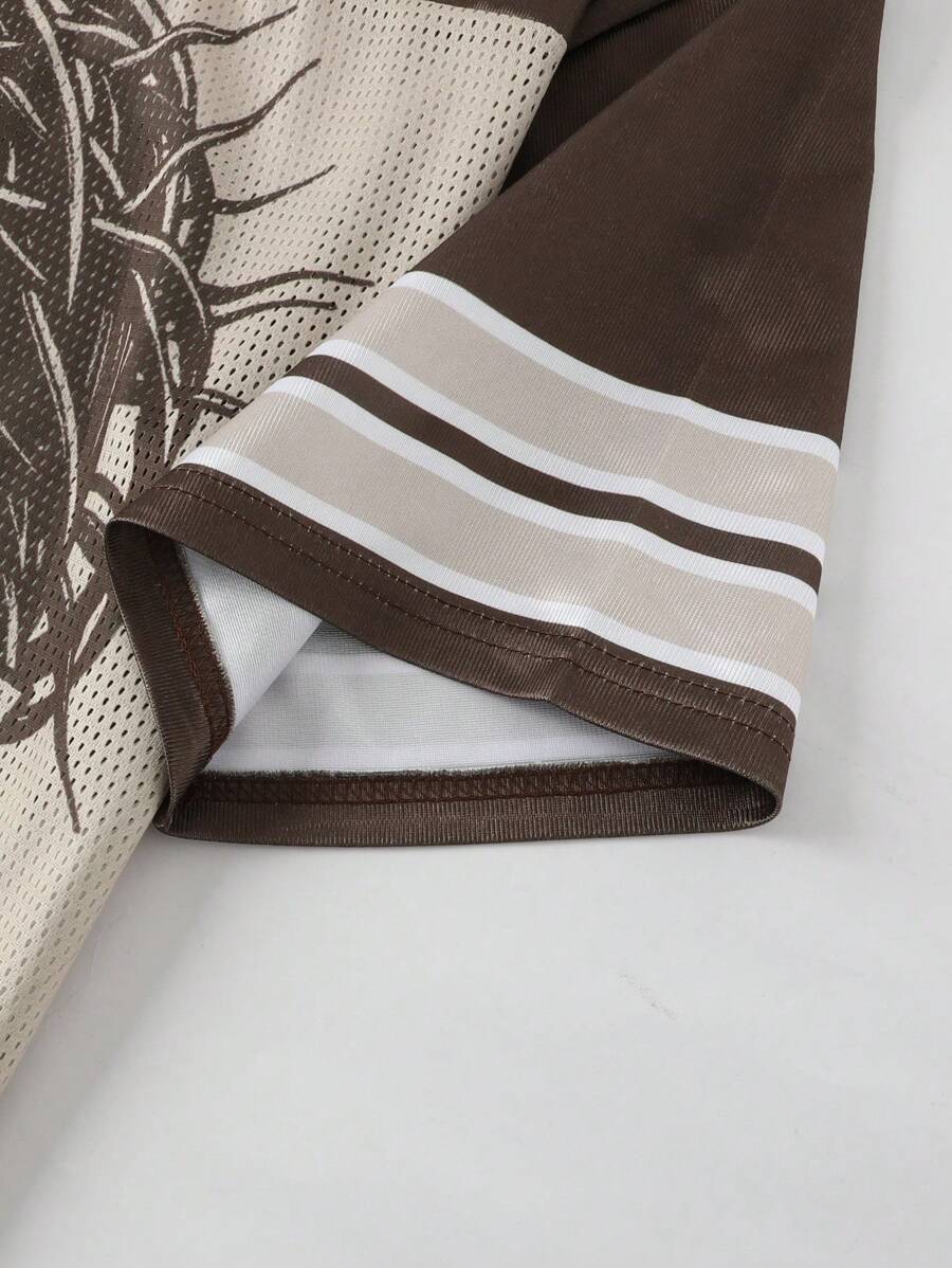 Men's Mesh Short Sleeve T-Shirt
