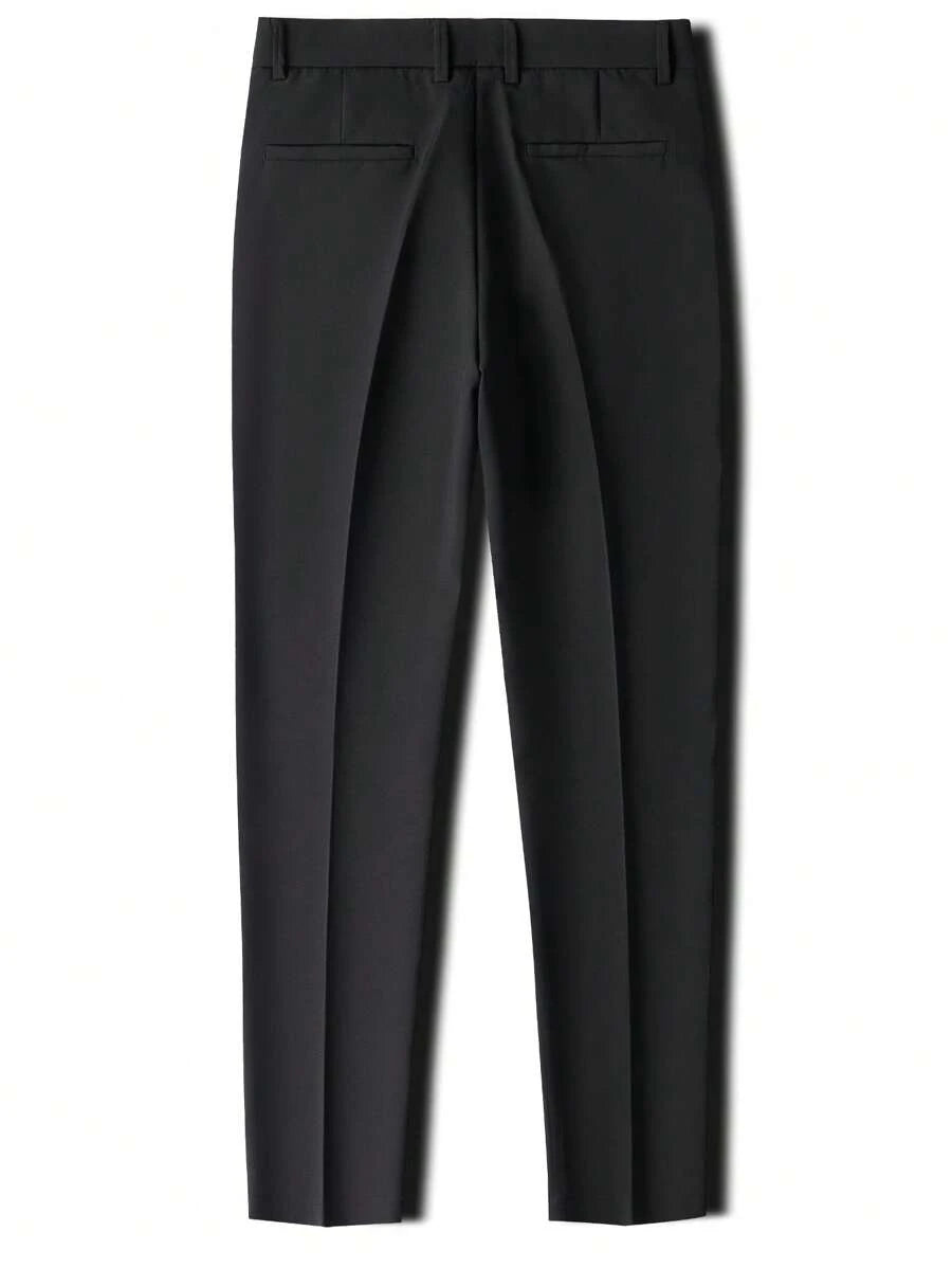 Men's Straight Leg Casual Formal Pants