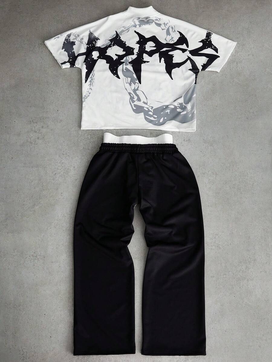 Men's T-Shirt And Pants 2pc Set