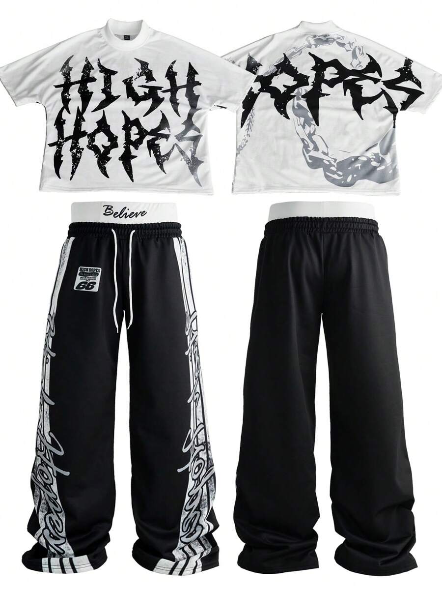 Men's T-Shirt And Pants 2pc Set