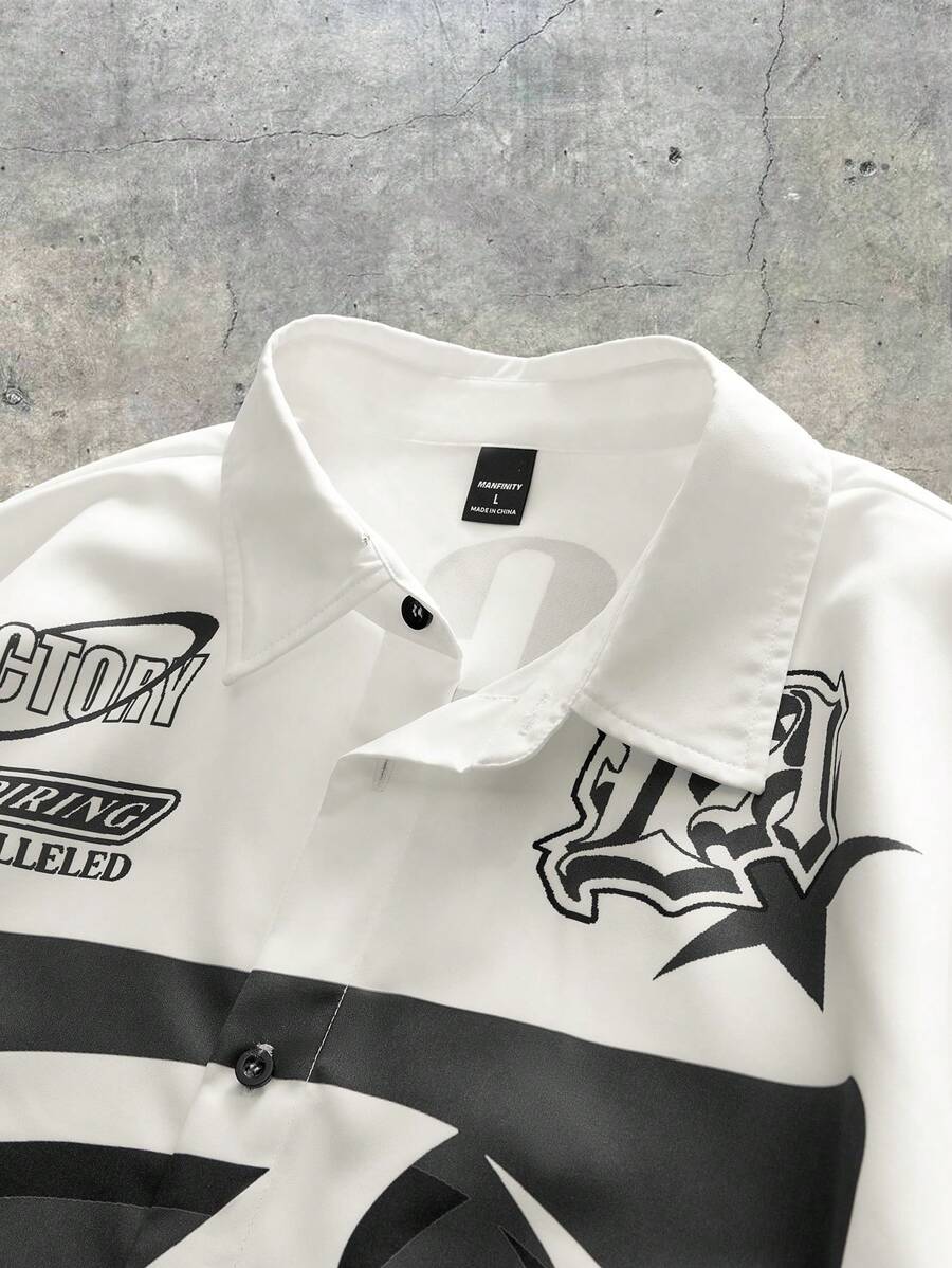 Men’s Loose Short Sleeve Shirt