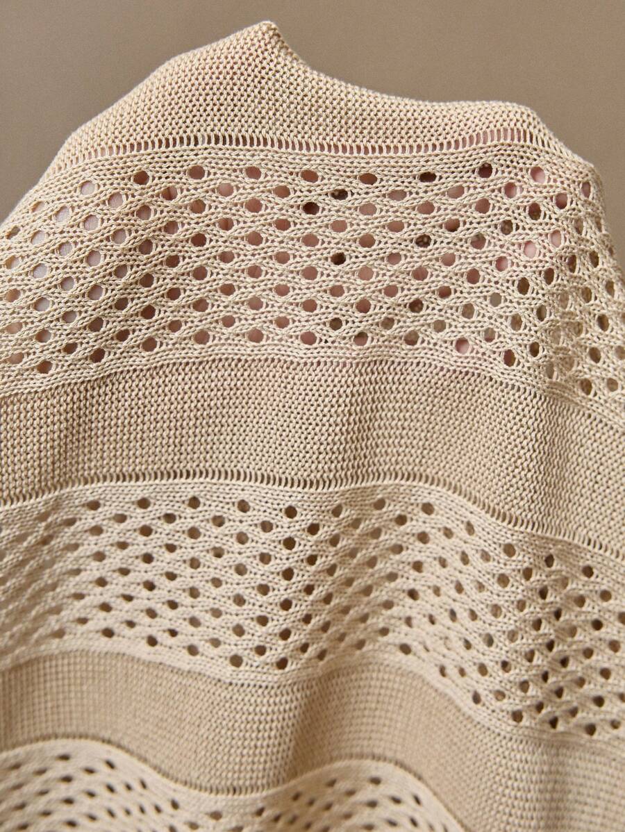 Men's Loose Knit Dropped Shoulder Casual Sweater