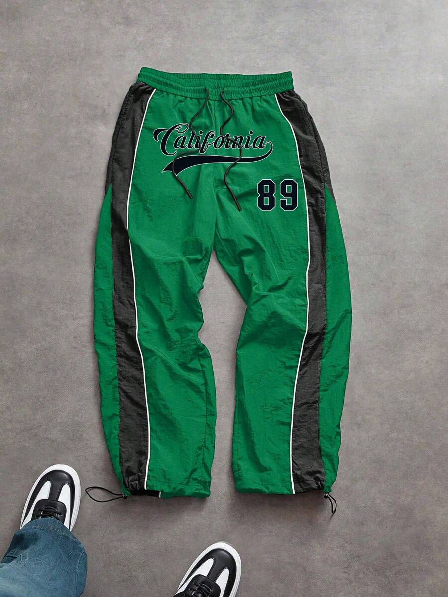 Men's Black Sports Pants