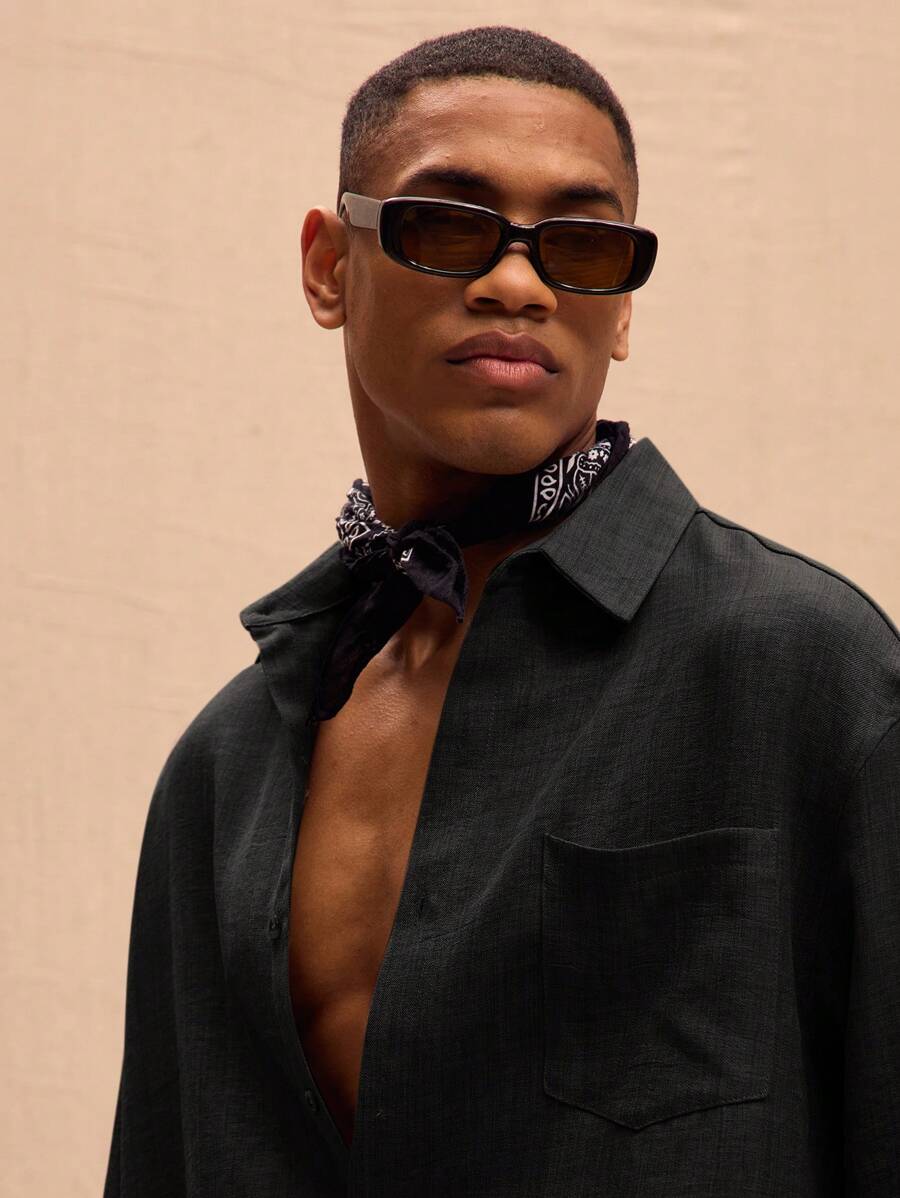 Long Sleeved Linen Shirt