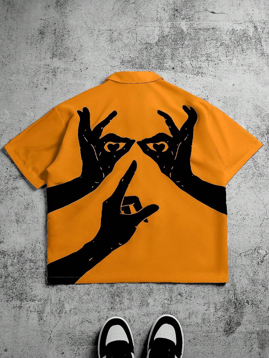 Men’s Loose-Fit Short-Sleeve Shirt