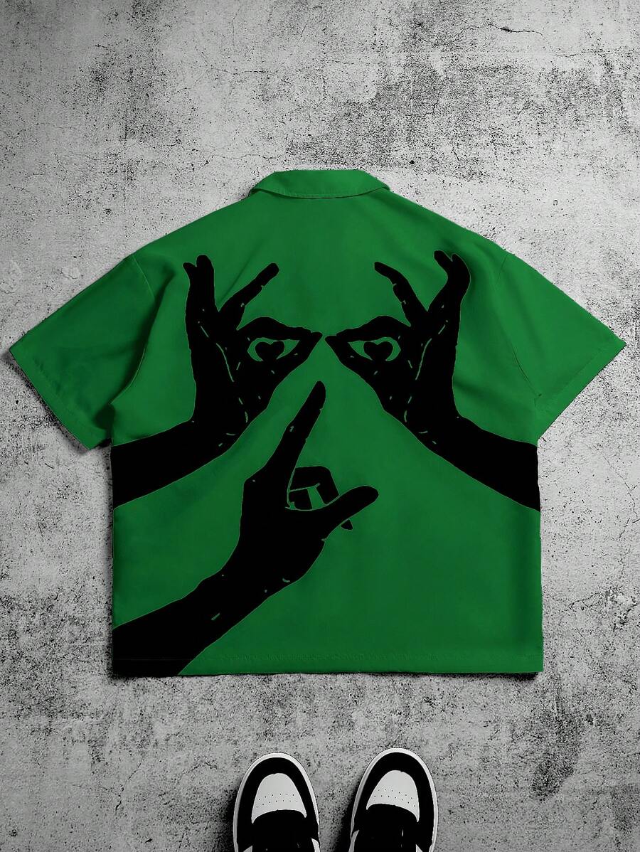 Men’s Loose-Fit Short-Sleeve Shirt