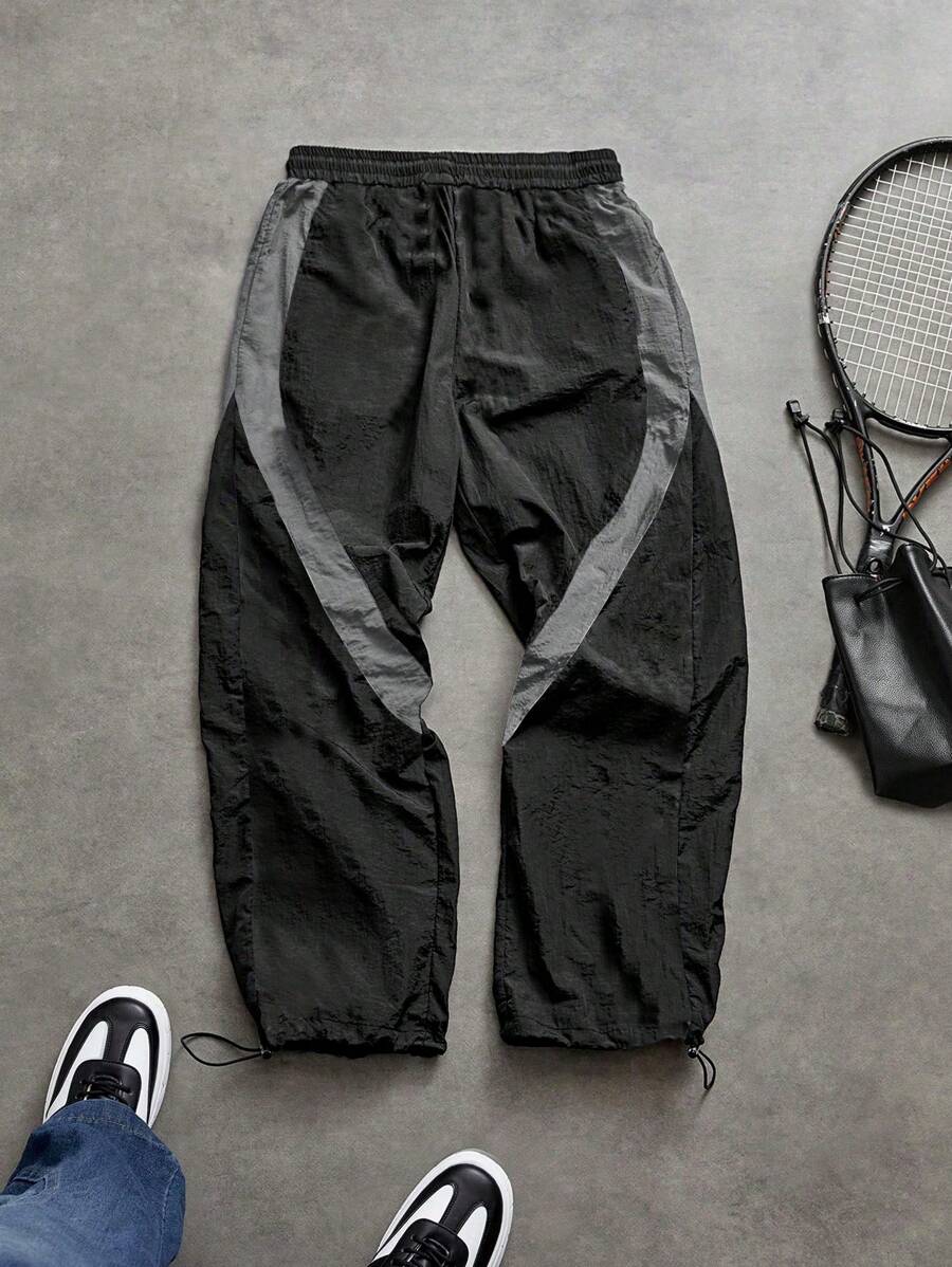 Men's Black Sports Pants