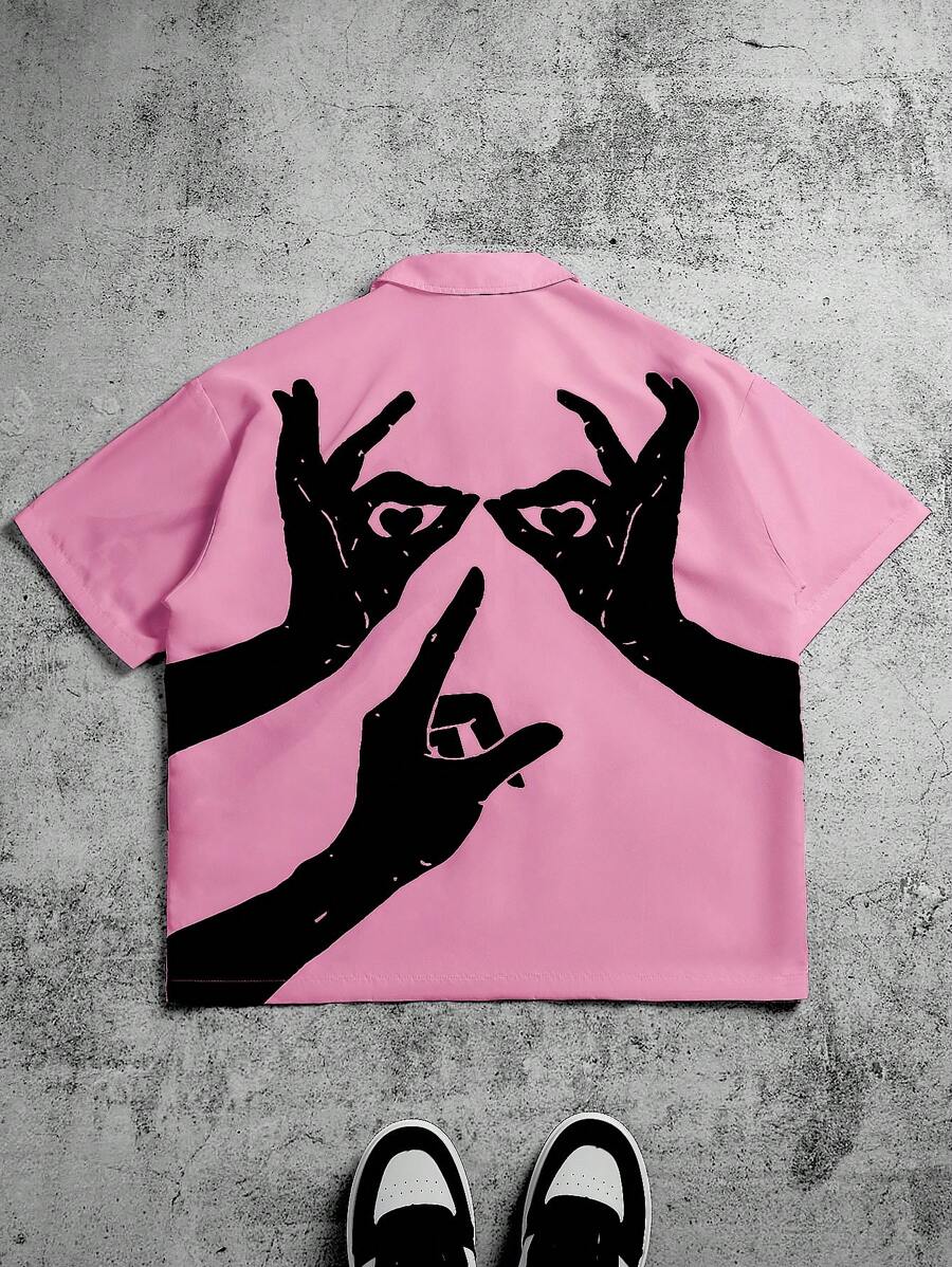 Men’s Loose-Fit Short-Sleeve Shirt