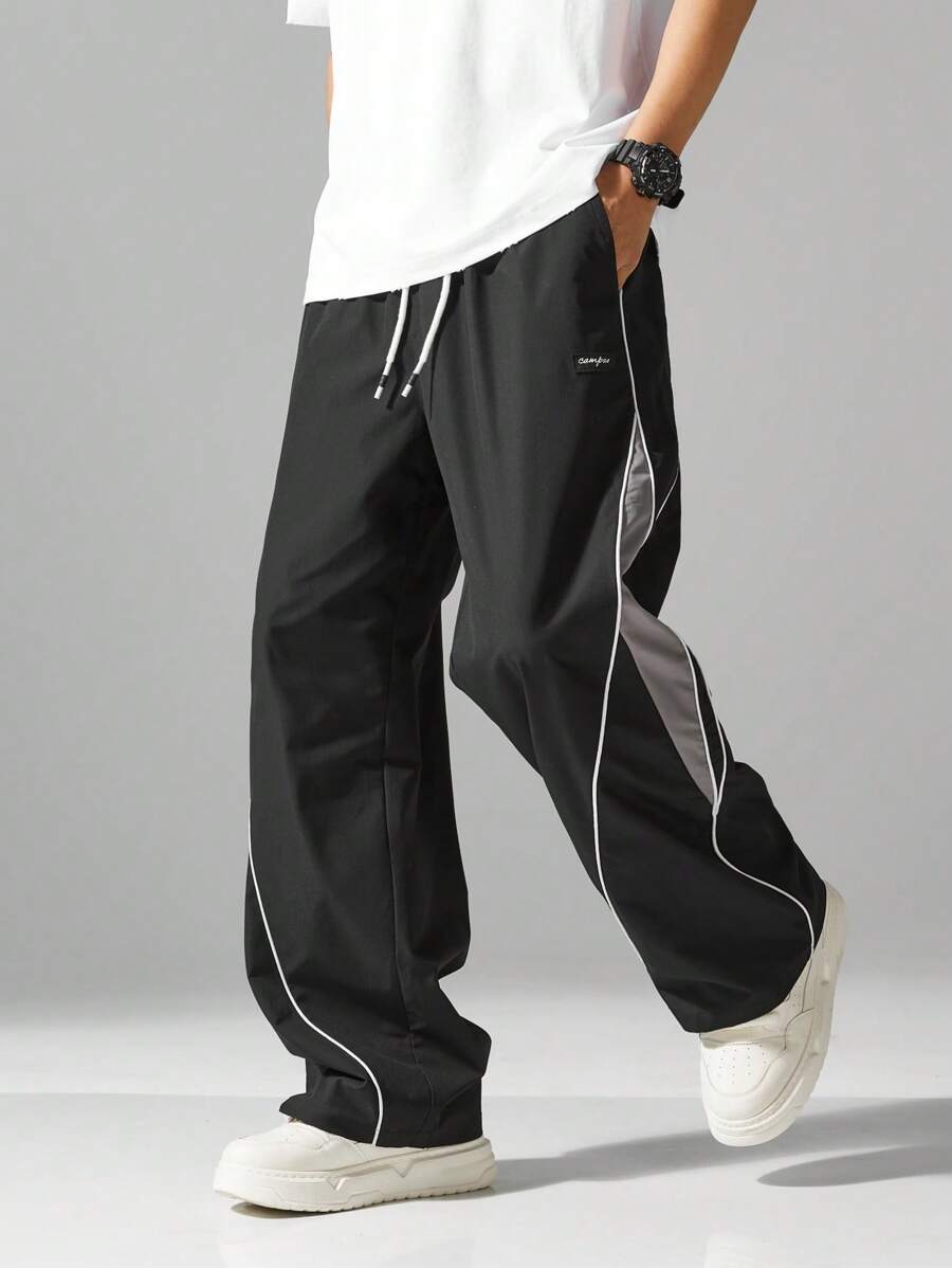 Casual Straight Loose Wide Leg Pants