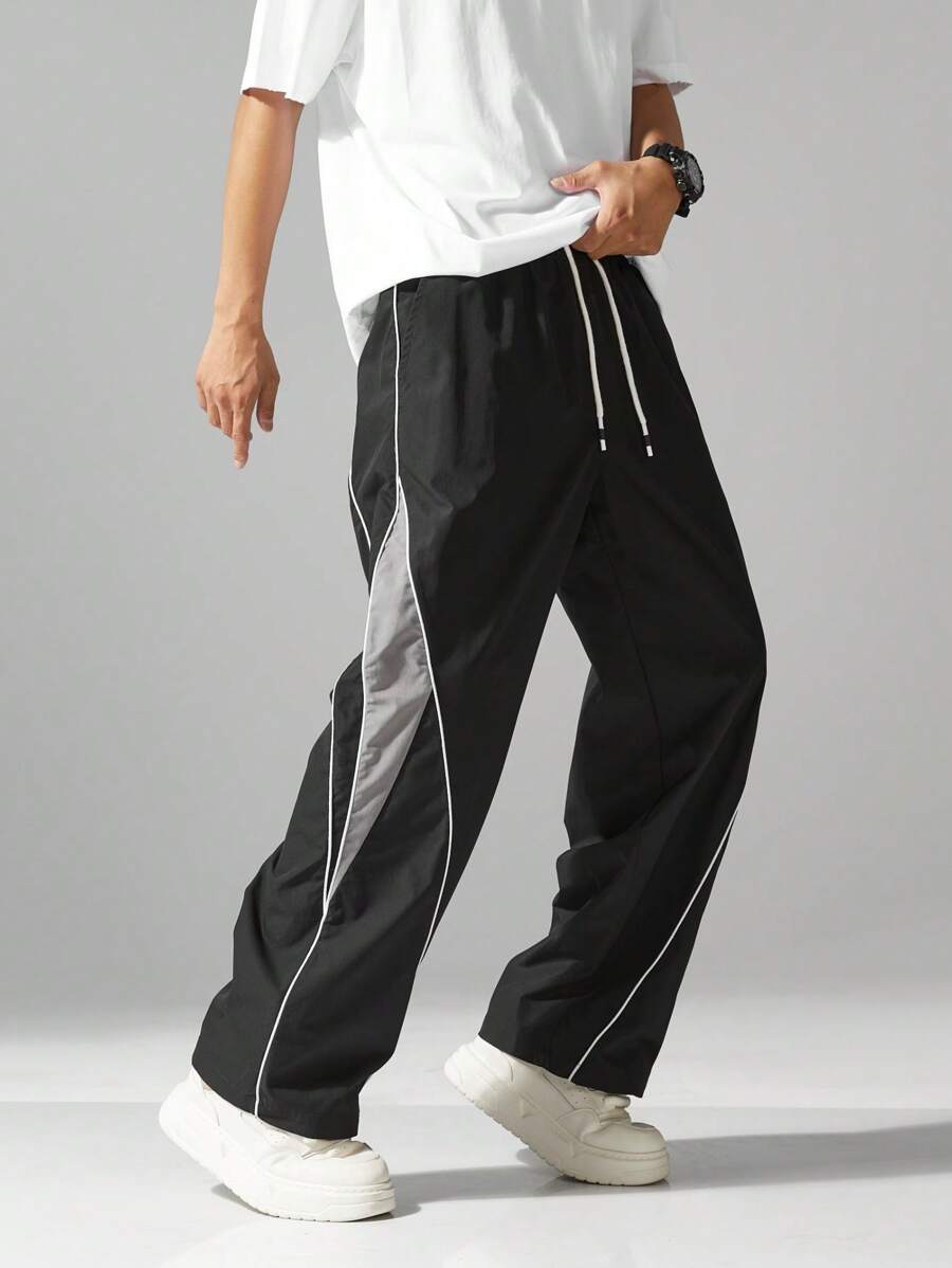 Casual Straight Loose Wide Leg Pants