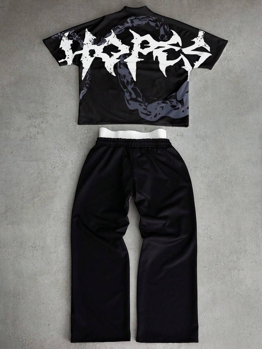 Men's T-Shirt And Pants 2pc Set